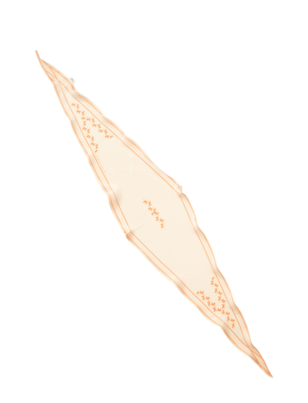 Brombeere Diamond Scarf - BIRCH WHITE