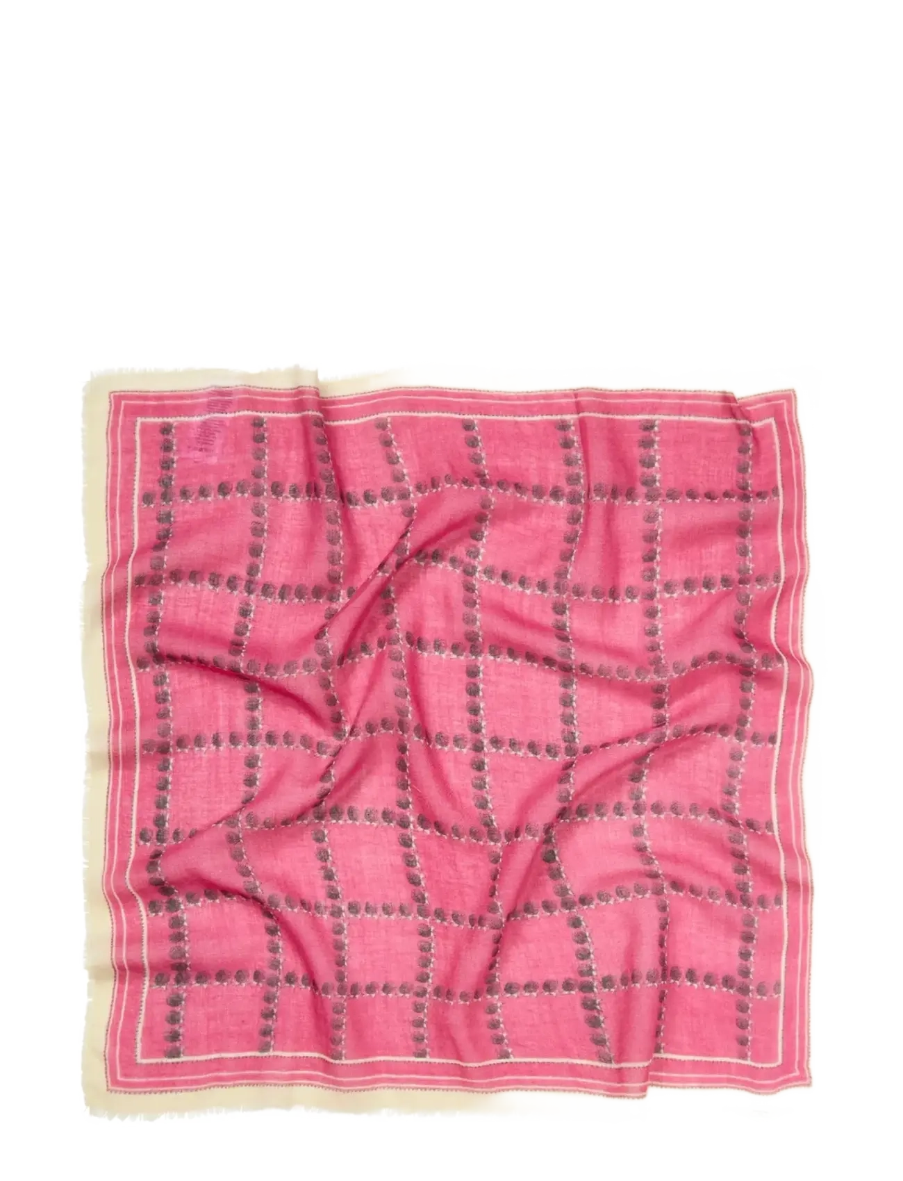 Becksöndergaard Brombeere Wica Scarf - Accessoarer - CARMINE PINK / pink/rose
