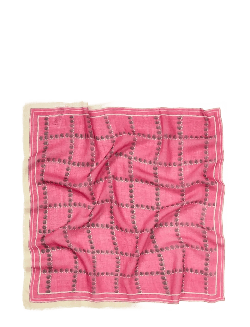 Becksöndergaard - Brombeere Wica Scarf - sjalar - carmine pink - 0