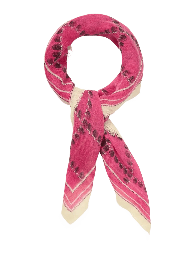 Becksöndergaard - Brombeere Wica Scarf - sjalar - carmine pink - 1