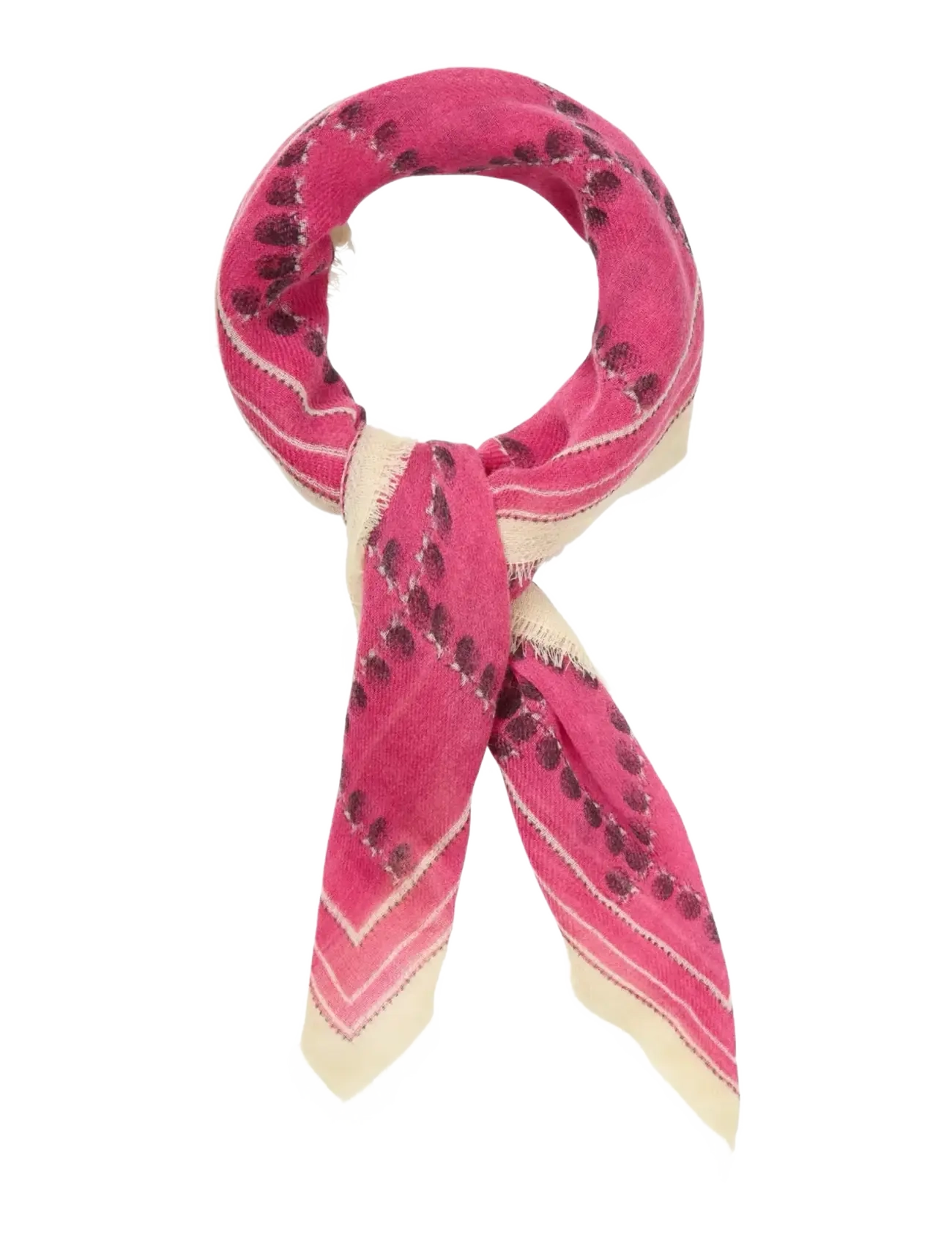 Becksöndergaard - Brombeere Wica Scarf - carmine pink - 1