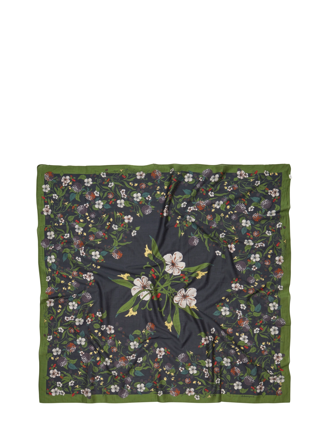 BECKSÖNDERGAARD Bromflora Sico Schal Grün - One Size - Damen