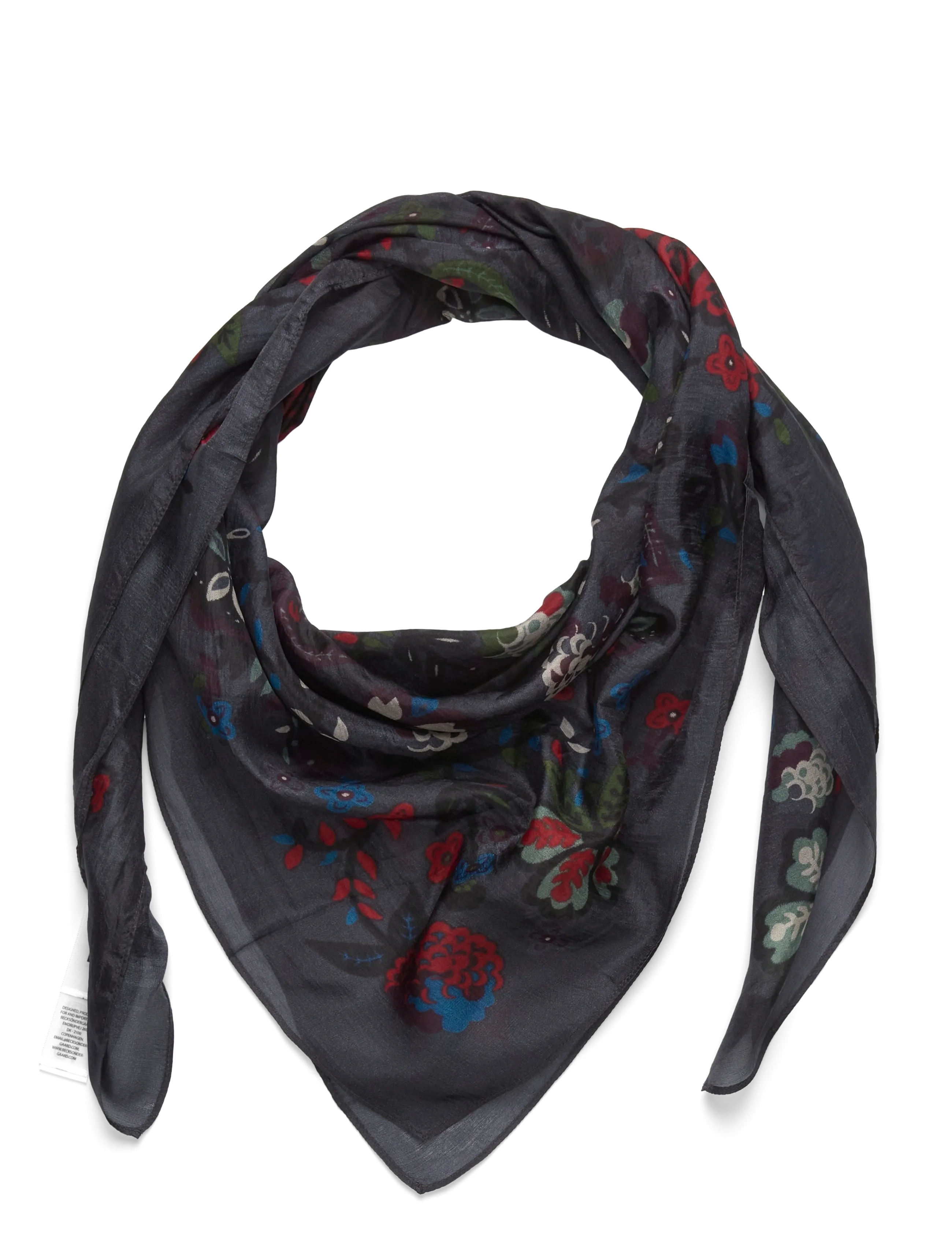 Becksöndergaard - Bromflora Tabby Sia Scarf - asphalt gray - 1