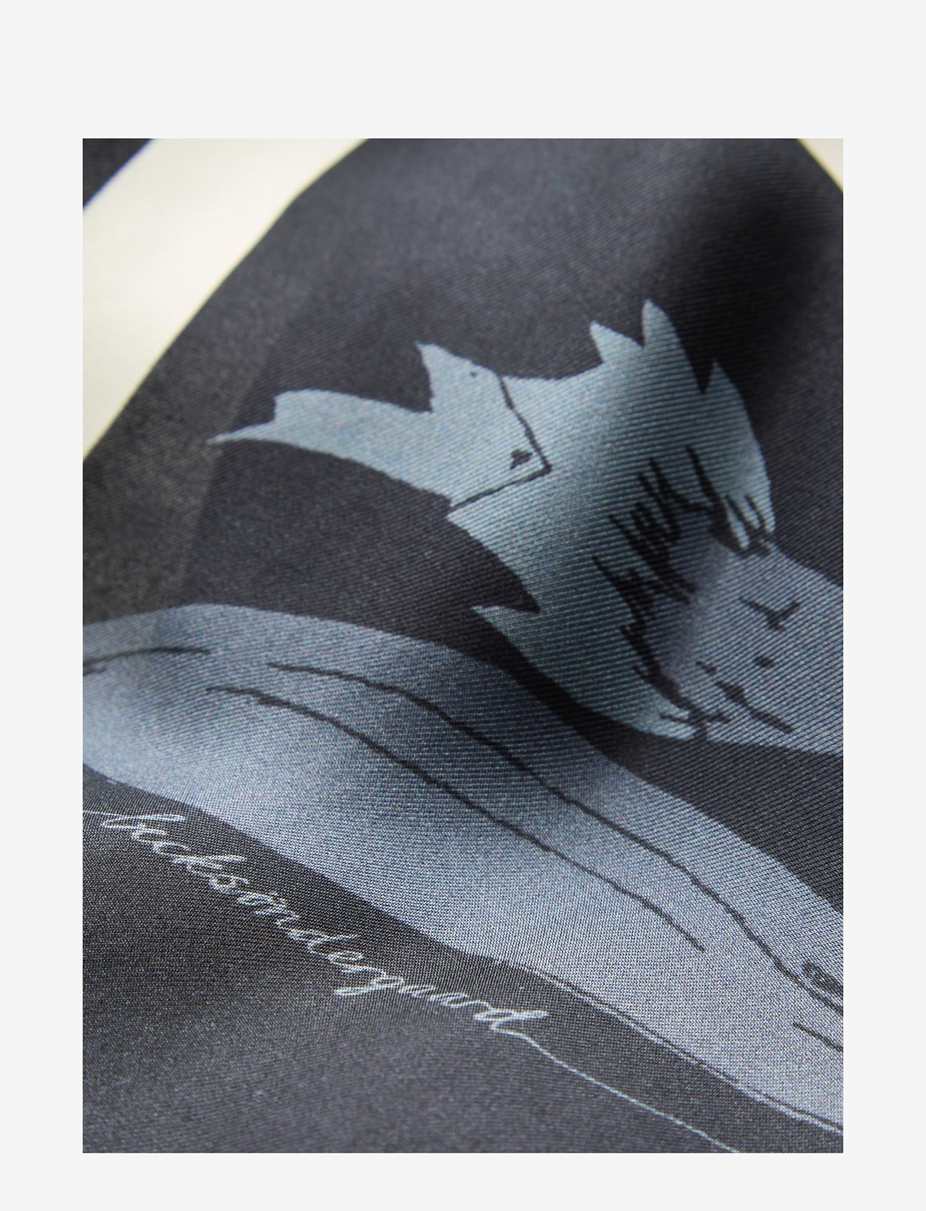 Becksöndergaard - Magna Flower Sia Scarf - black - 2