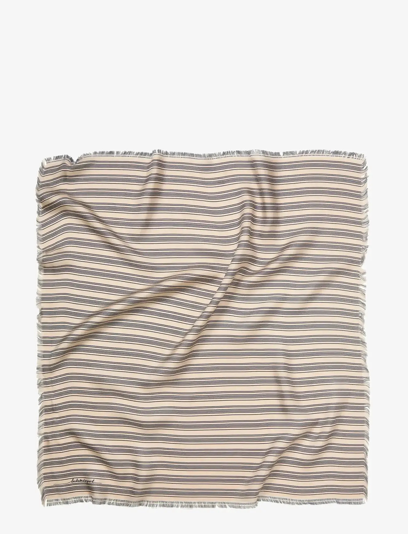 Becksöndergaard - Strifilia Sia Scarf - sjalar - birch white - 0