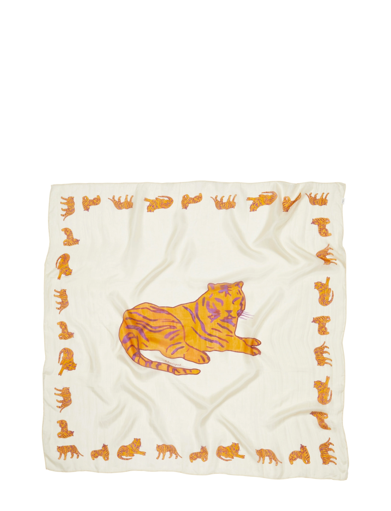 Becksöndergaard - Tigarea Tabby Sia Scarf - birch white - 0