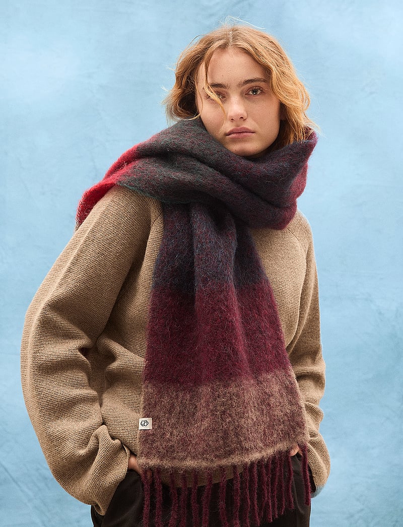 Becksöndergaard - Strada Tilda M Scarf - halsdukar - adrenaline red - 0