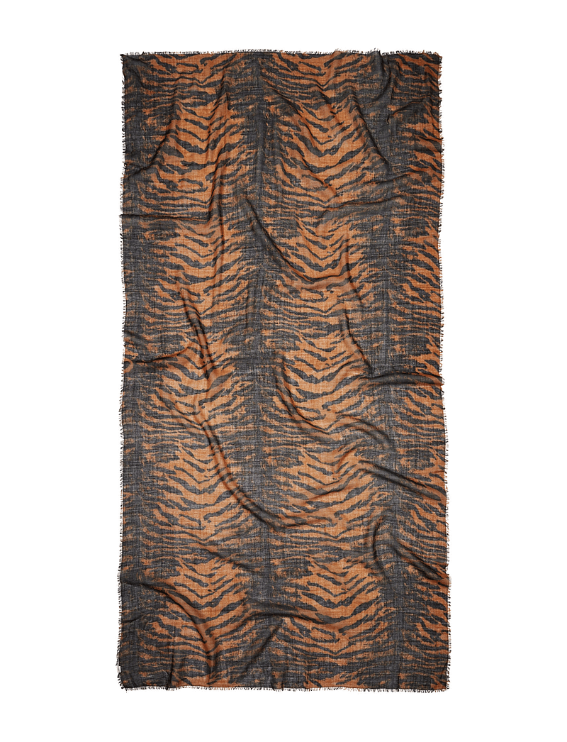Becksöndergaard - Tigarea Woo Scarf - fashion trends - brown sugar - 1