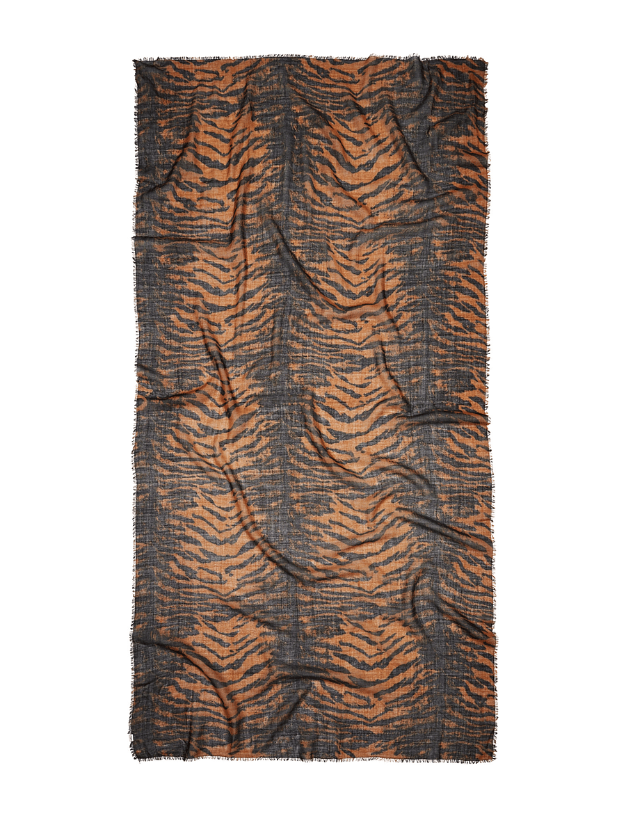 Becksöndergaard - Tigarea Woo Scarf - szaliki - brown sugar - 1