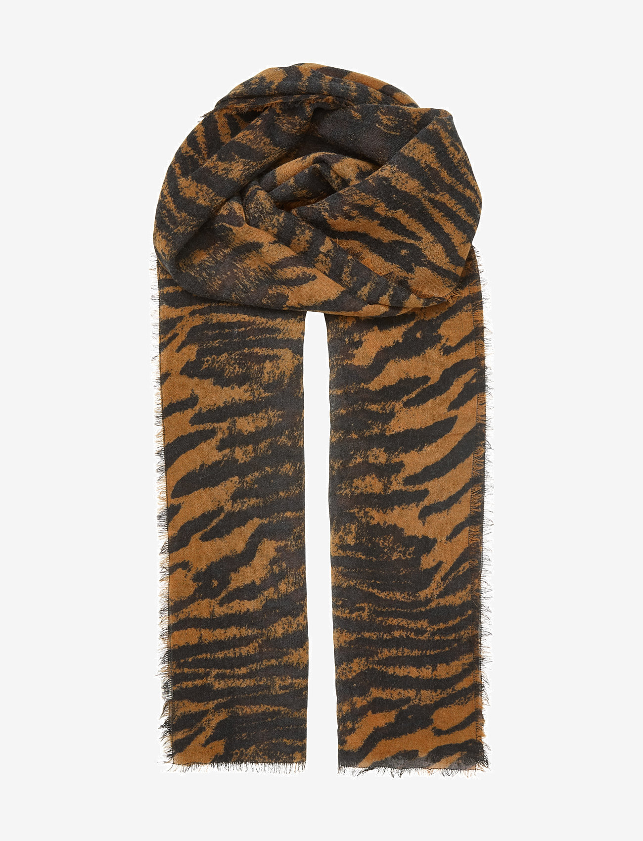 Becksöndergaard - Tigarea Woo Scarf - fashion trends - brown sugar - 2