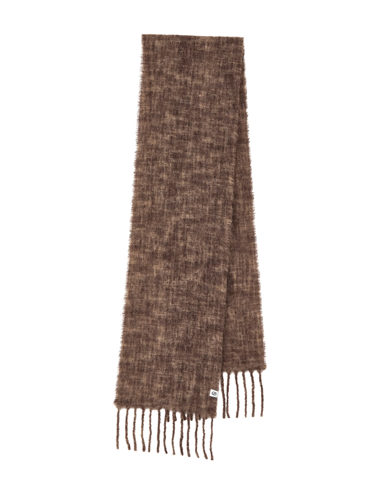 BECKSÖNDERGAARD Spacia Schal Braun - One Size - Damen