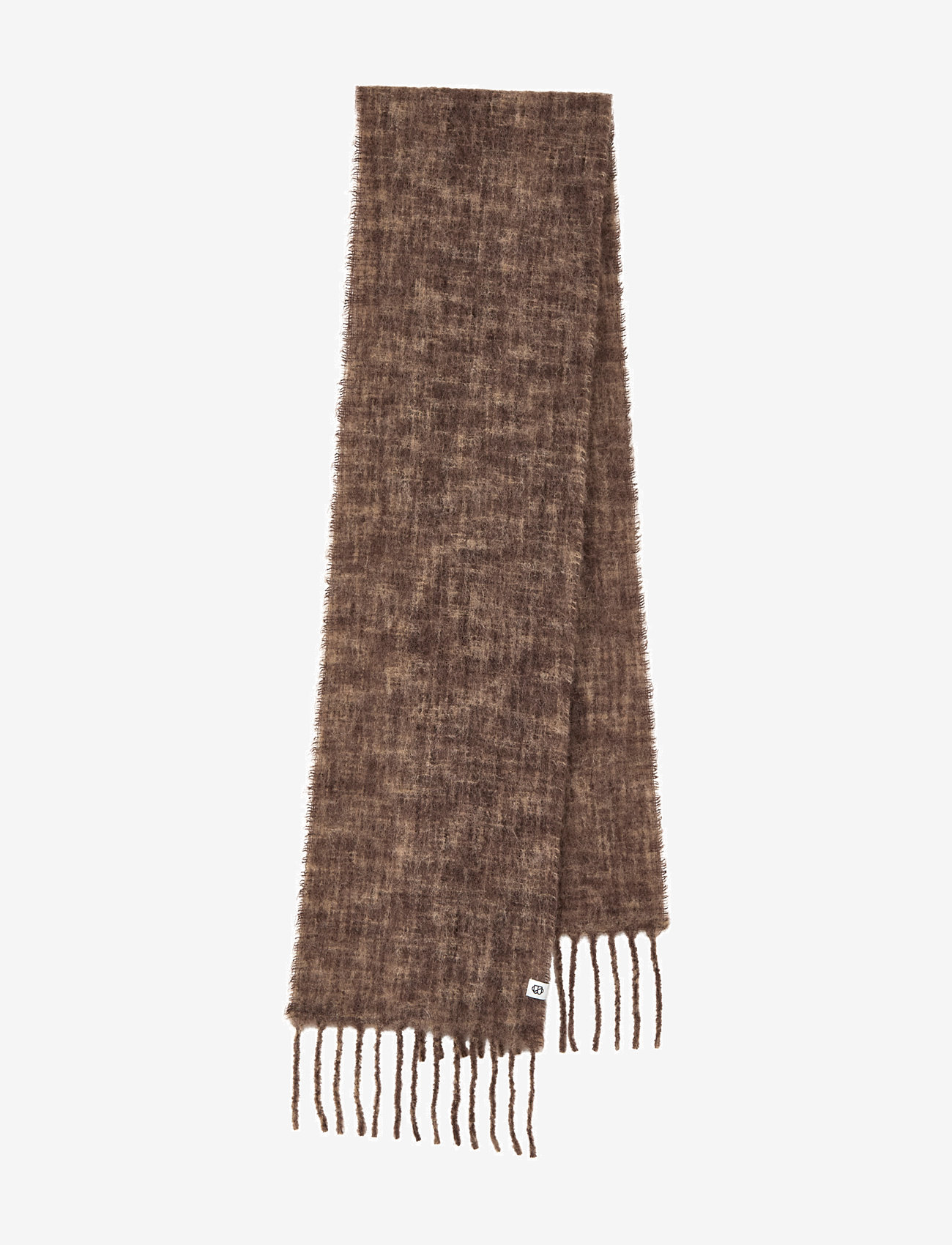 Becksöndergaard - Spacia Scarf - halsdukar - rain drum brown - 0