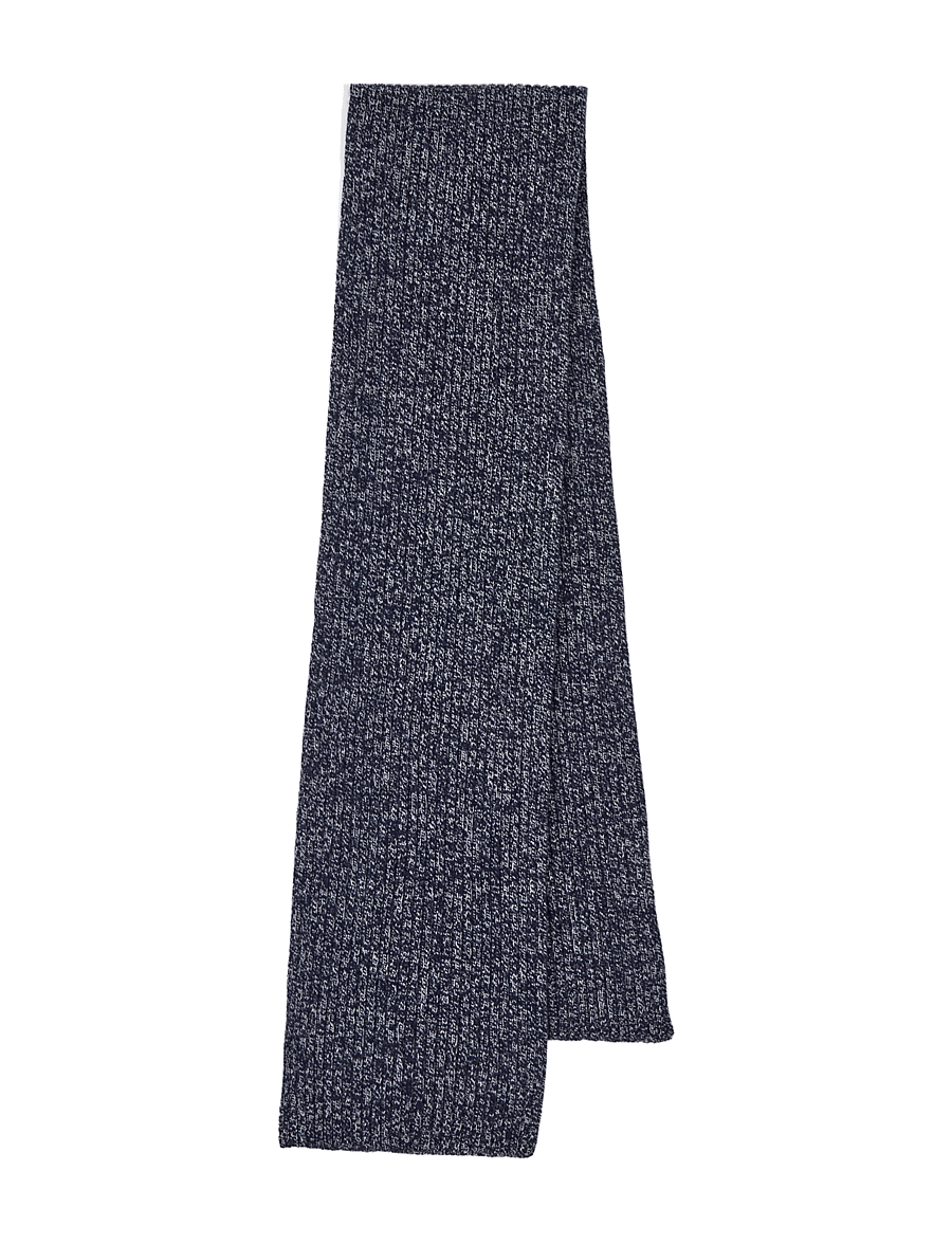 Becksöndergaard - Cashrino Twisted Scarf - cashmere - blue nights - 1