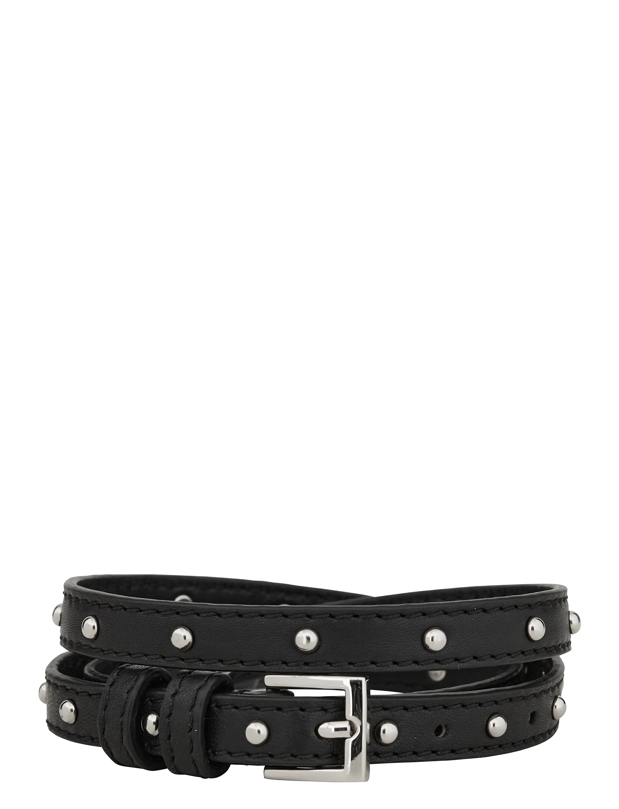 Becksöndergaard Nappa Stud Aria Belt, M/L, Accessories, Schwarz - Belts, Frauen