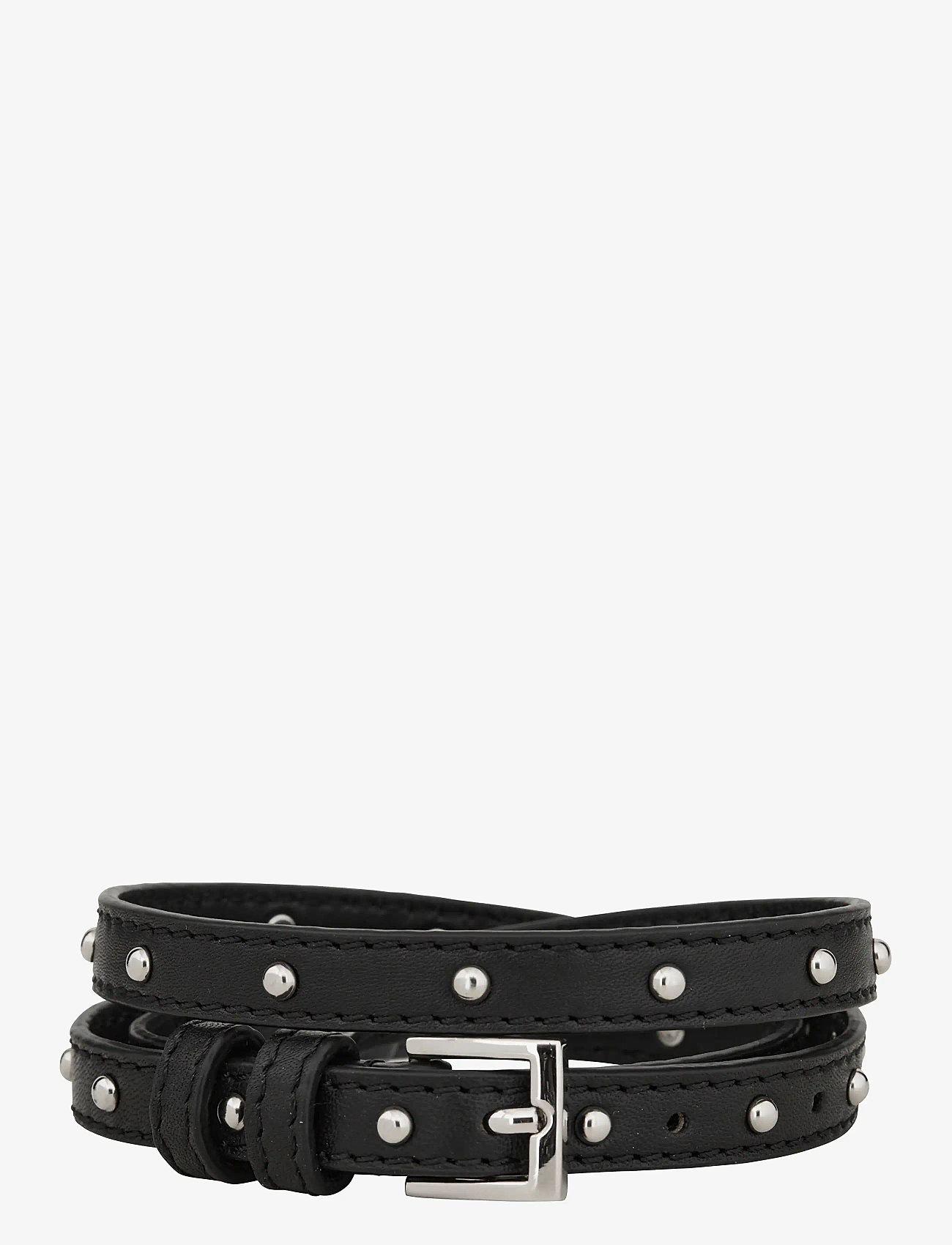Becksöndergaard - Nappa Stud Aria Belt - modetrender - black - 0