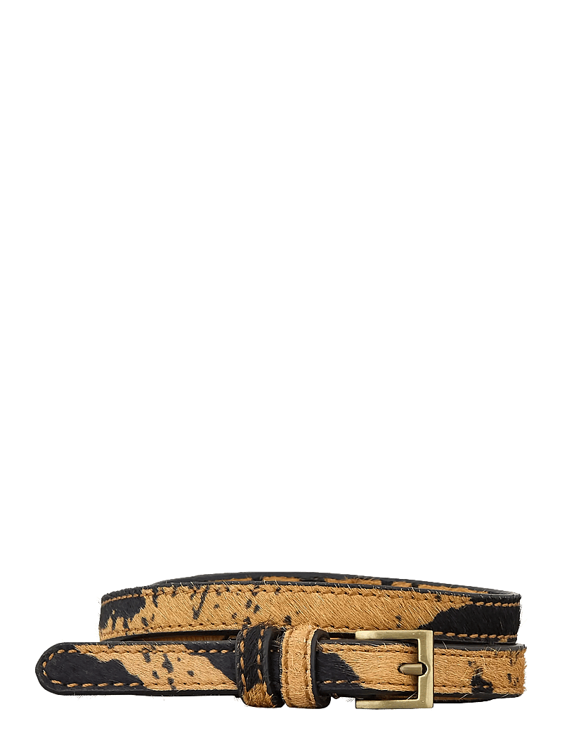 Becksöndergaard - Tigarea Aria Leather Belt - mode trends - brown sugar - 0