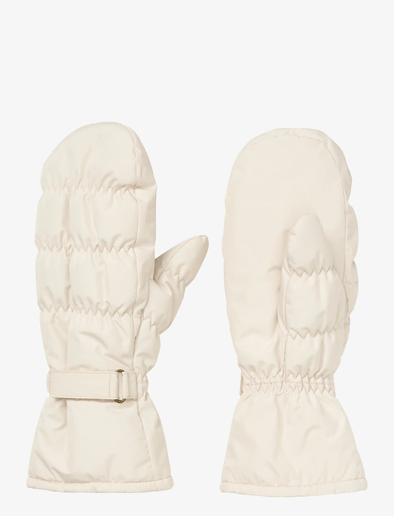 Becksöndergaard - Padded Nylona Mitten - accessories - whitecap gray - 0