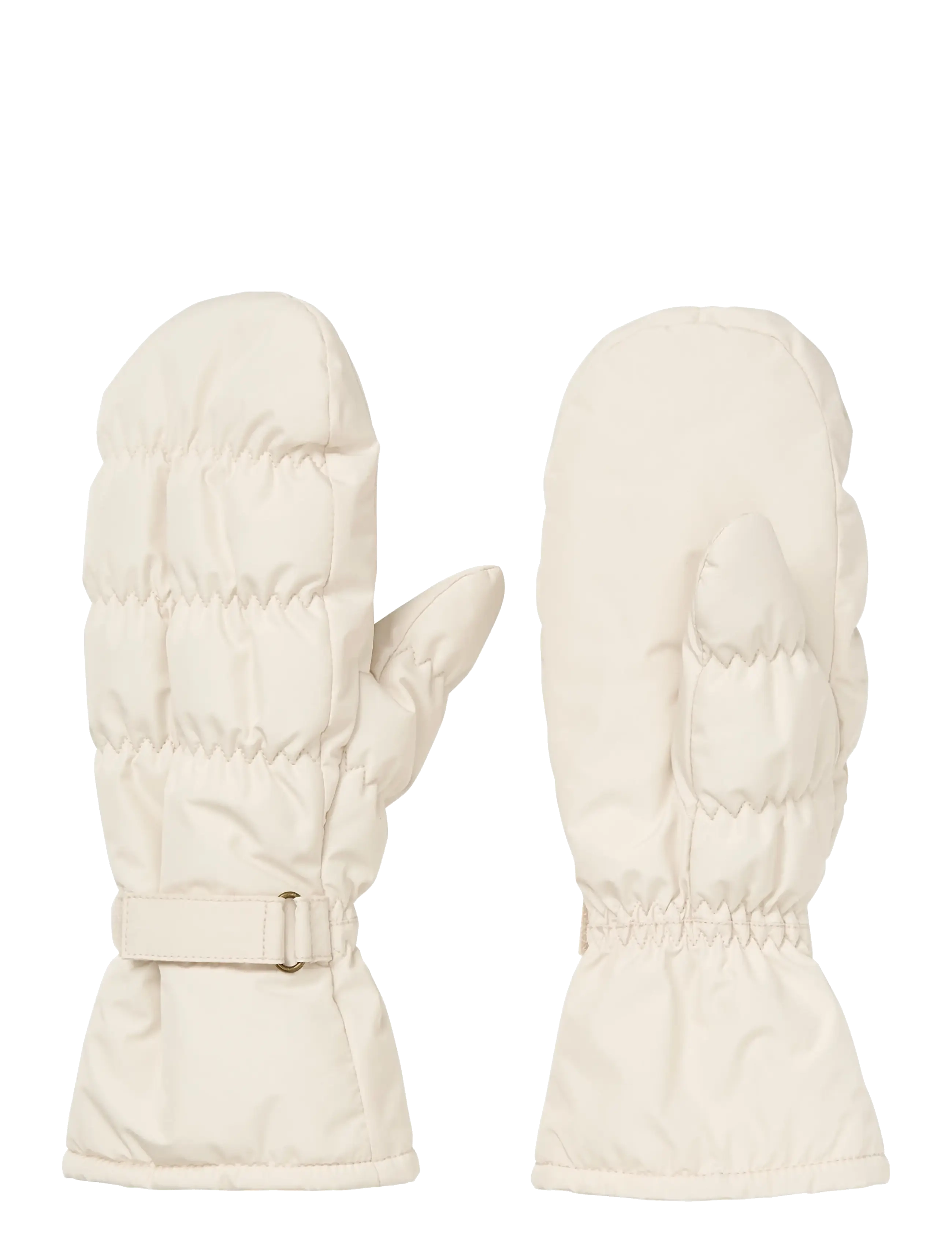 Becksöndergaard Padded Nylona Mitten - Handsker & Vanter - WHITECAP GRAY / white