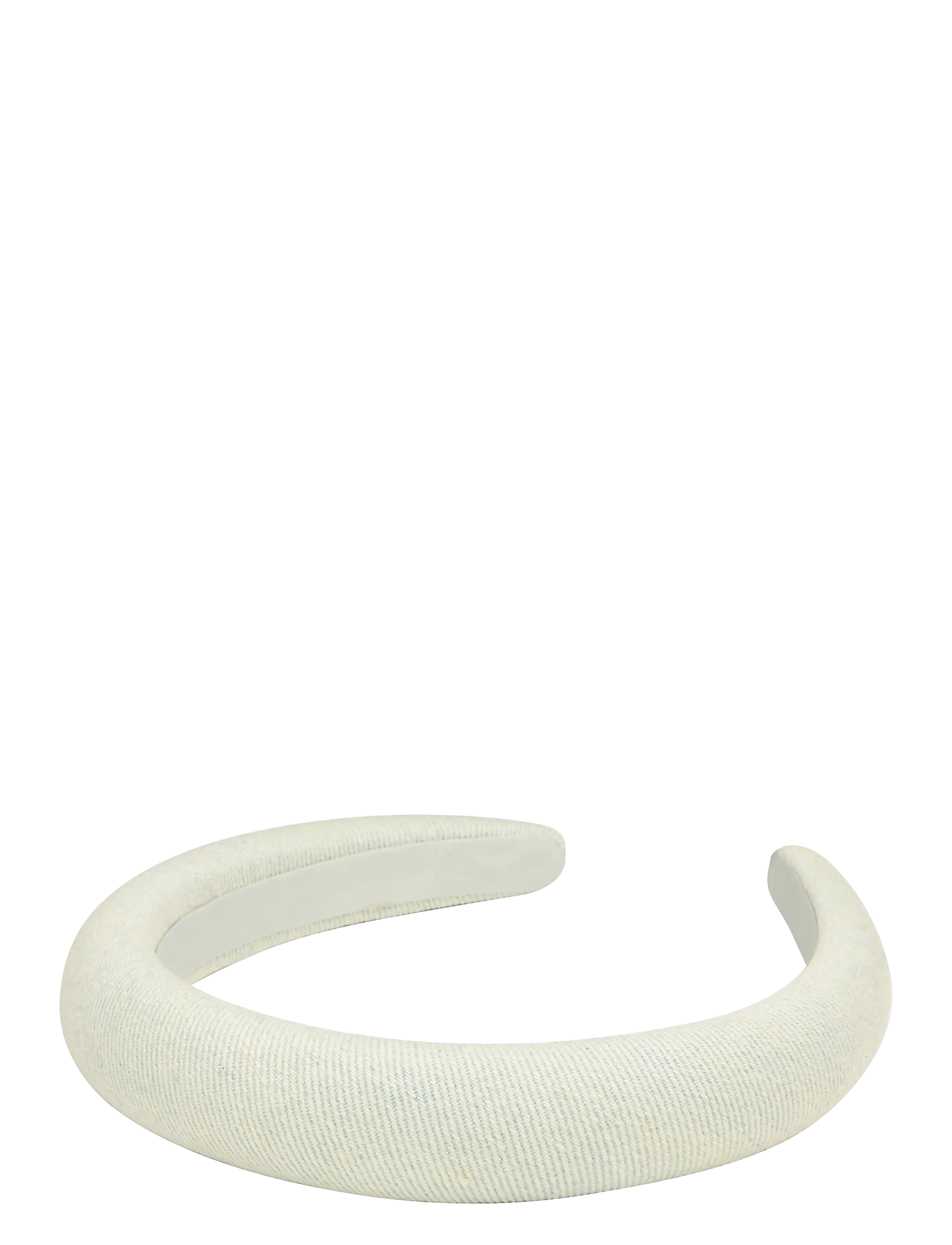 Becksöndergaard Washed Denima Midi Hairbrace - Hårbånd - BLEACHED DENIM / white