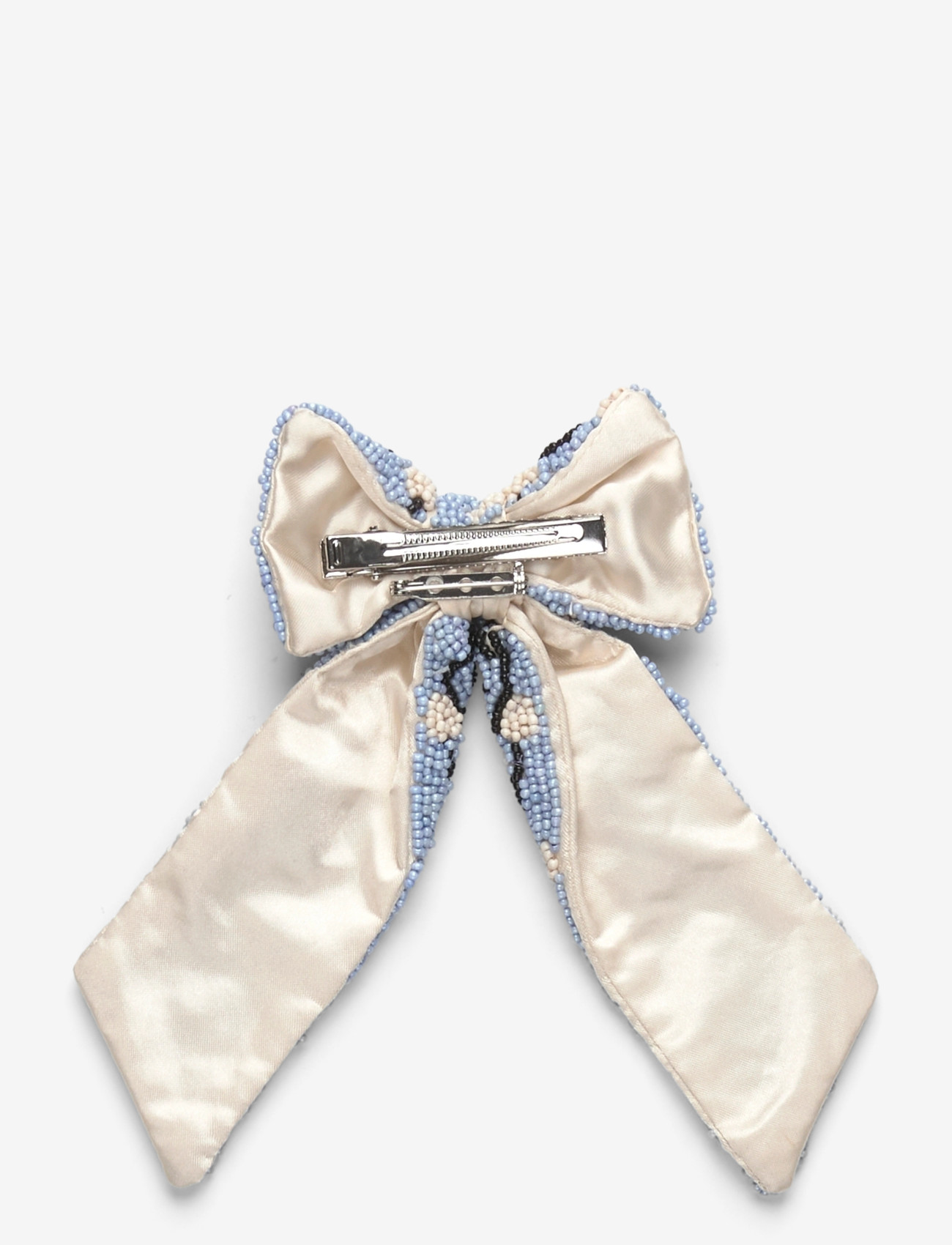 Becksöndergaard - Hearty Beaded Bow Clip - kentucky blue - 1