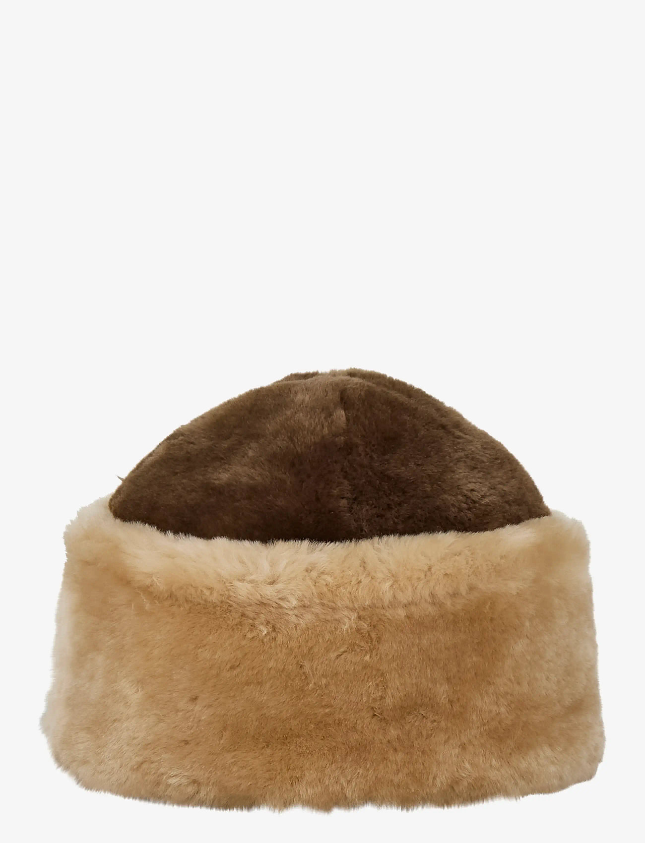 Becksöndergaard - Doras Shearling Hat - pigimütsid - emperador brown - 0