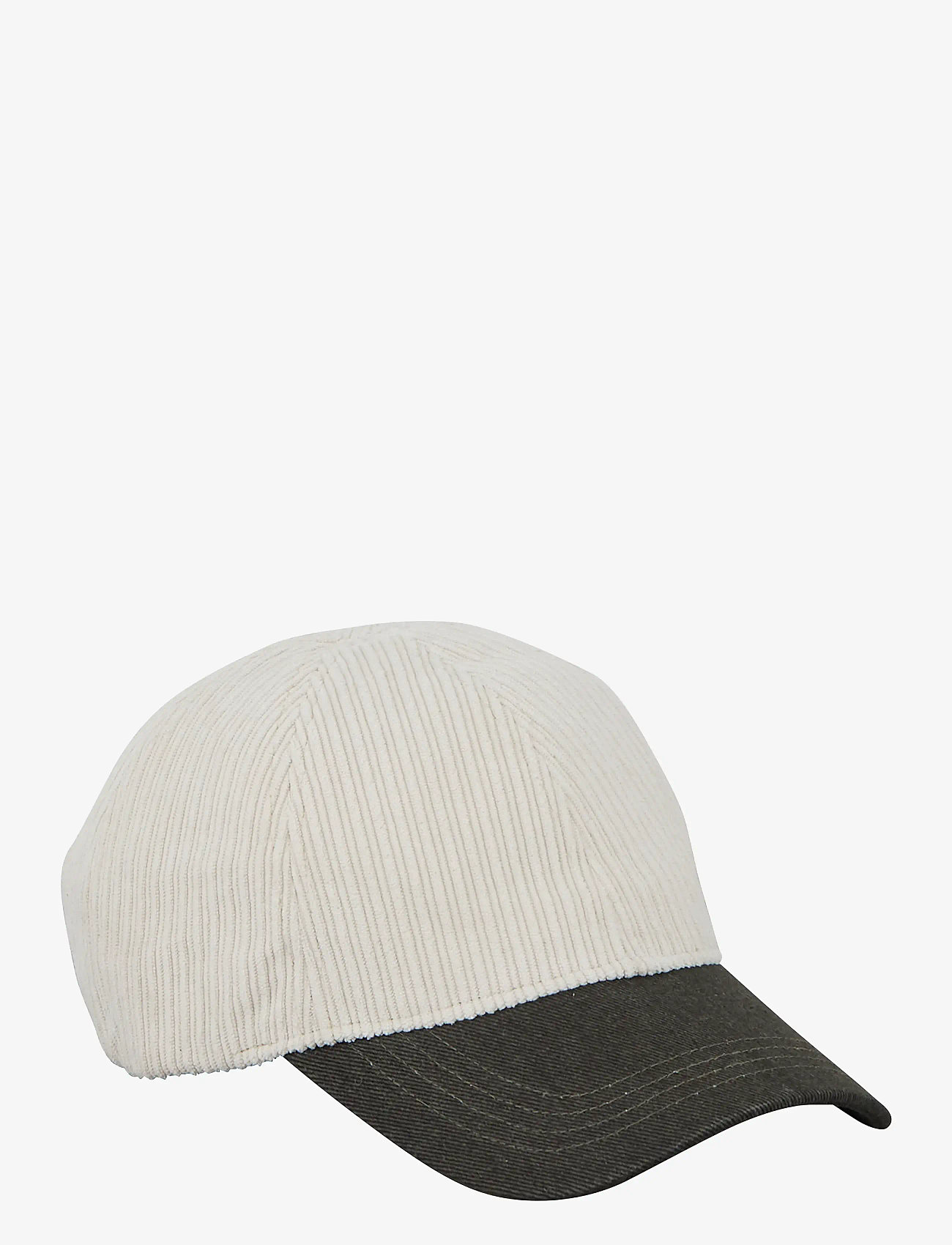 Becksöndergaard Corduroy Malvi Cap - Accessories - BIRCH WHITE / multi