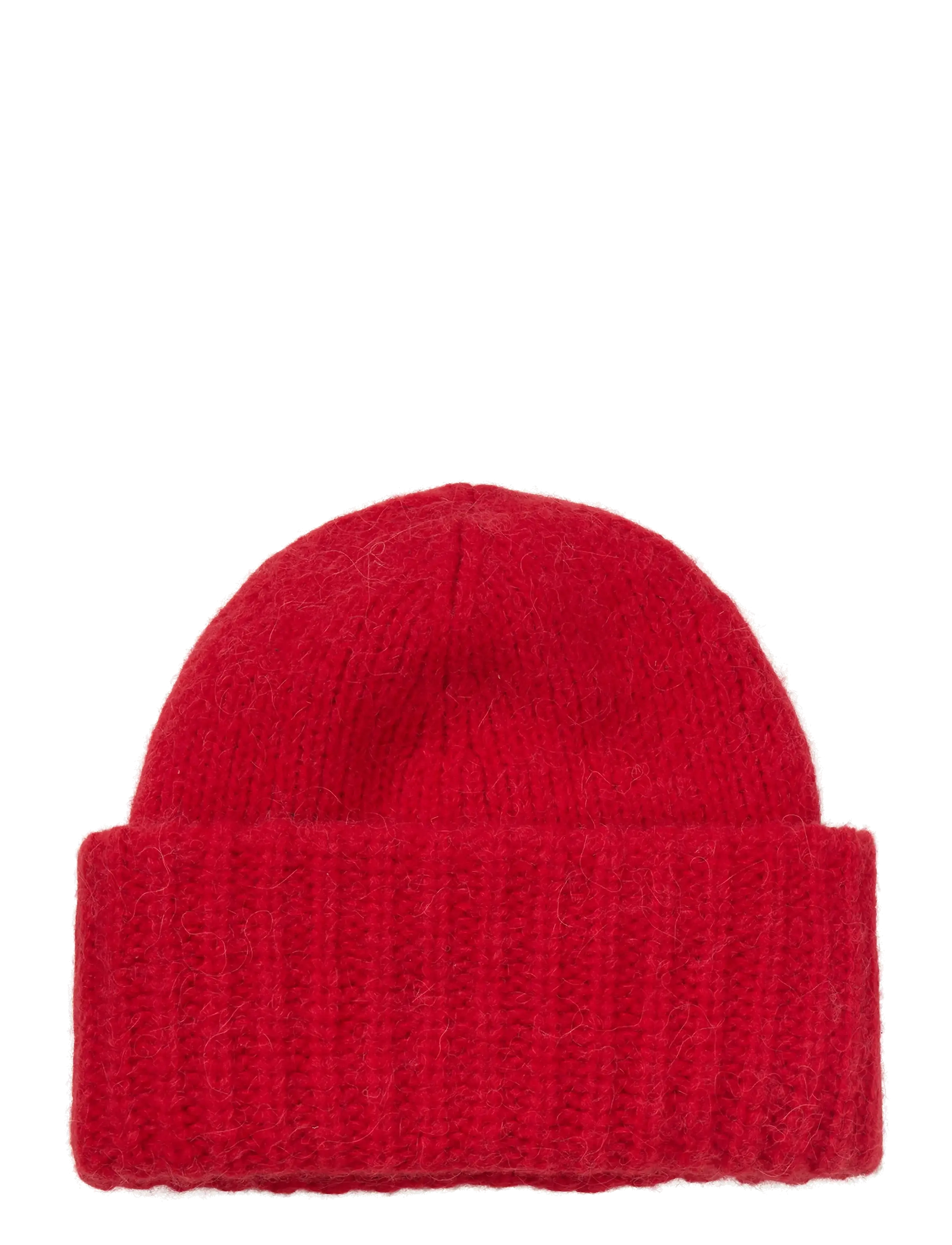 Becksöndergaard Soloma Beanie, One Size, Headwear, Rot - Beanies, Frauen