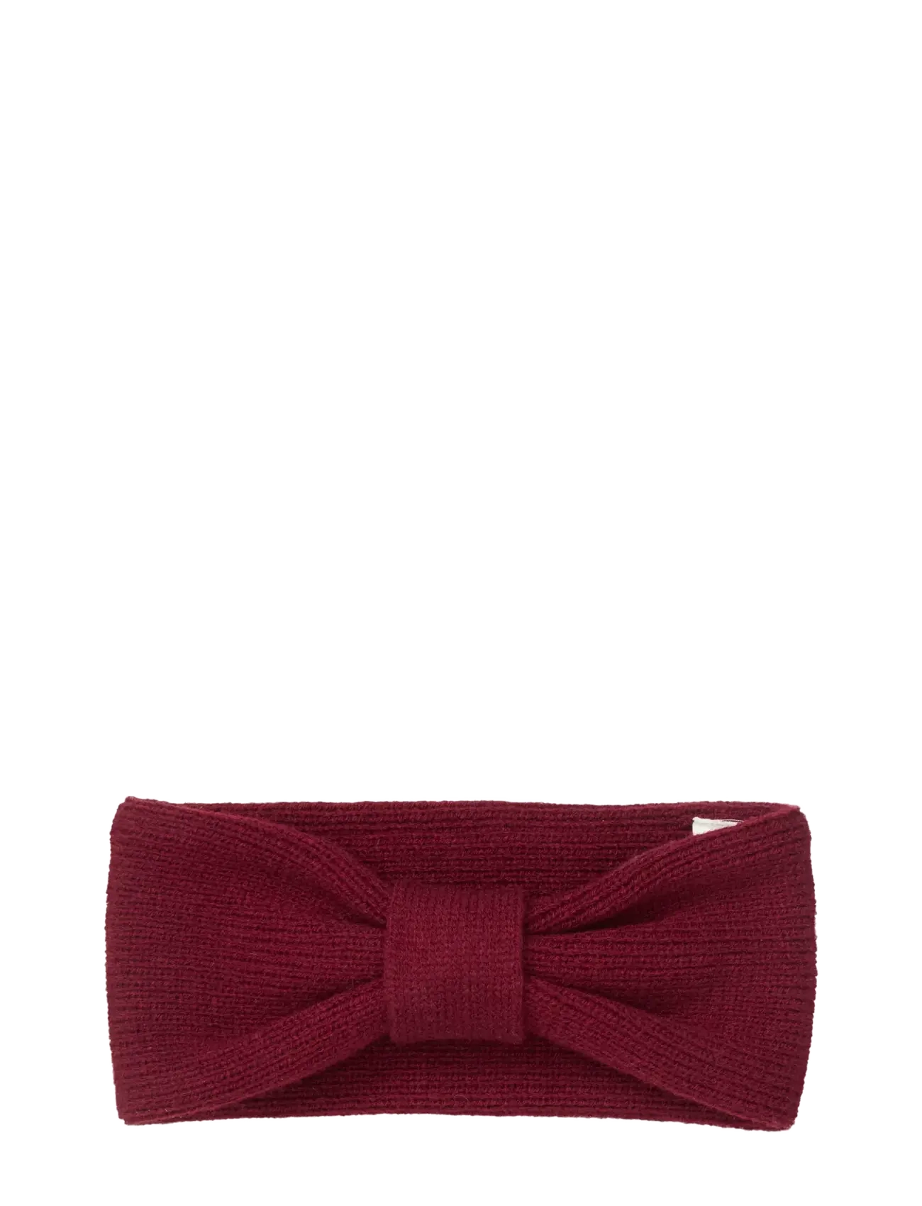 BECKSÖNDERGAARD Solid Emerald Cleo Headband Burgundy - One Size - Damen