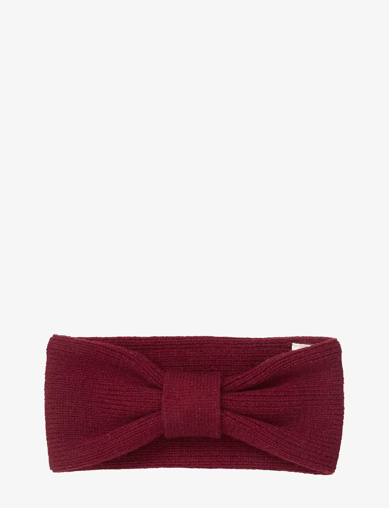 Becksöndergaard - Solid Emerald Cleo Headband - lägsta priserna - burgundy - 0