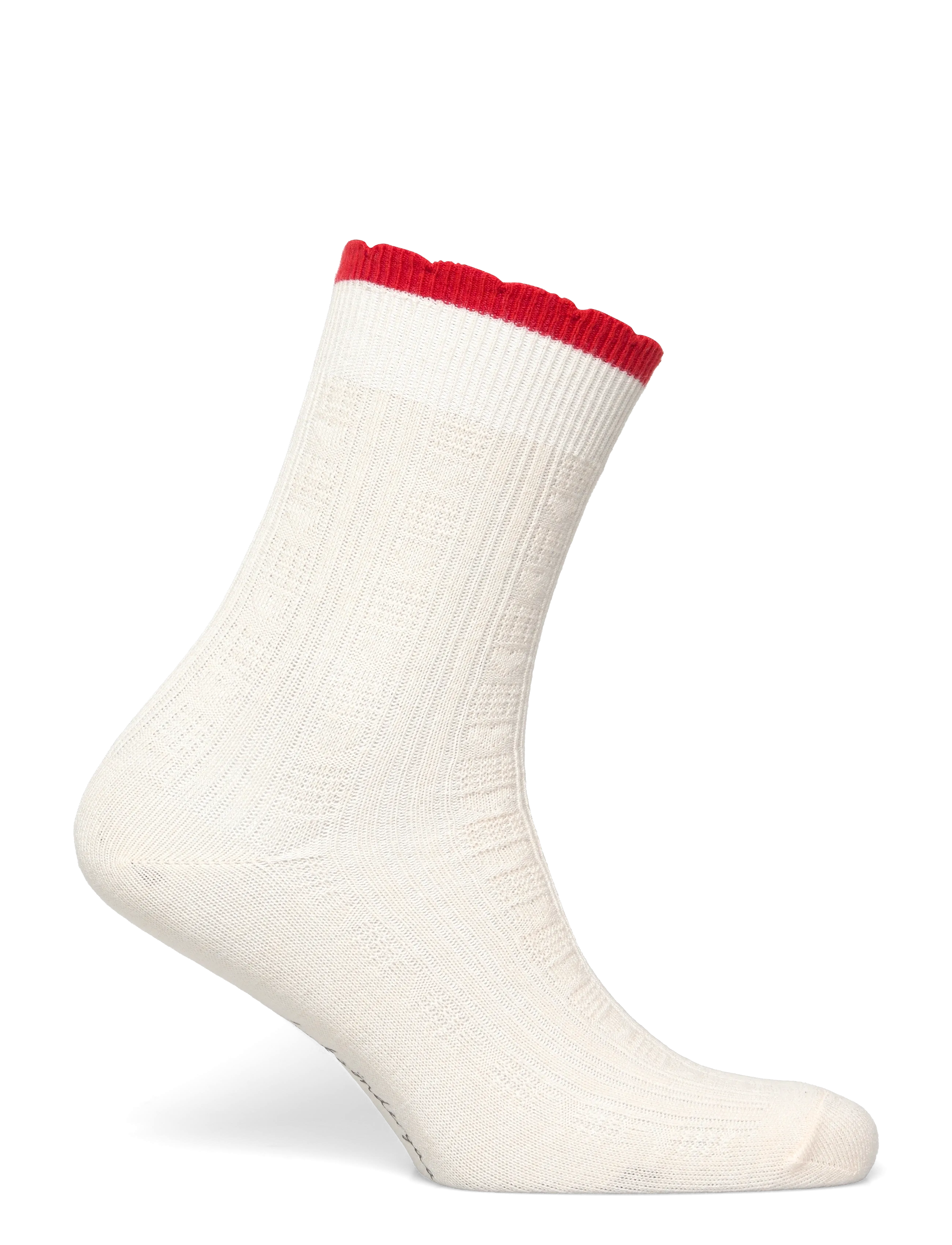 Becksöndergaard - Scallop Sock - birch white - 1