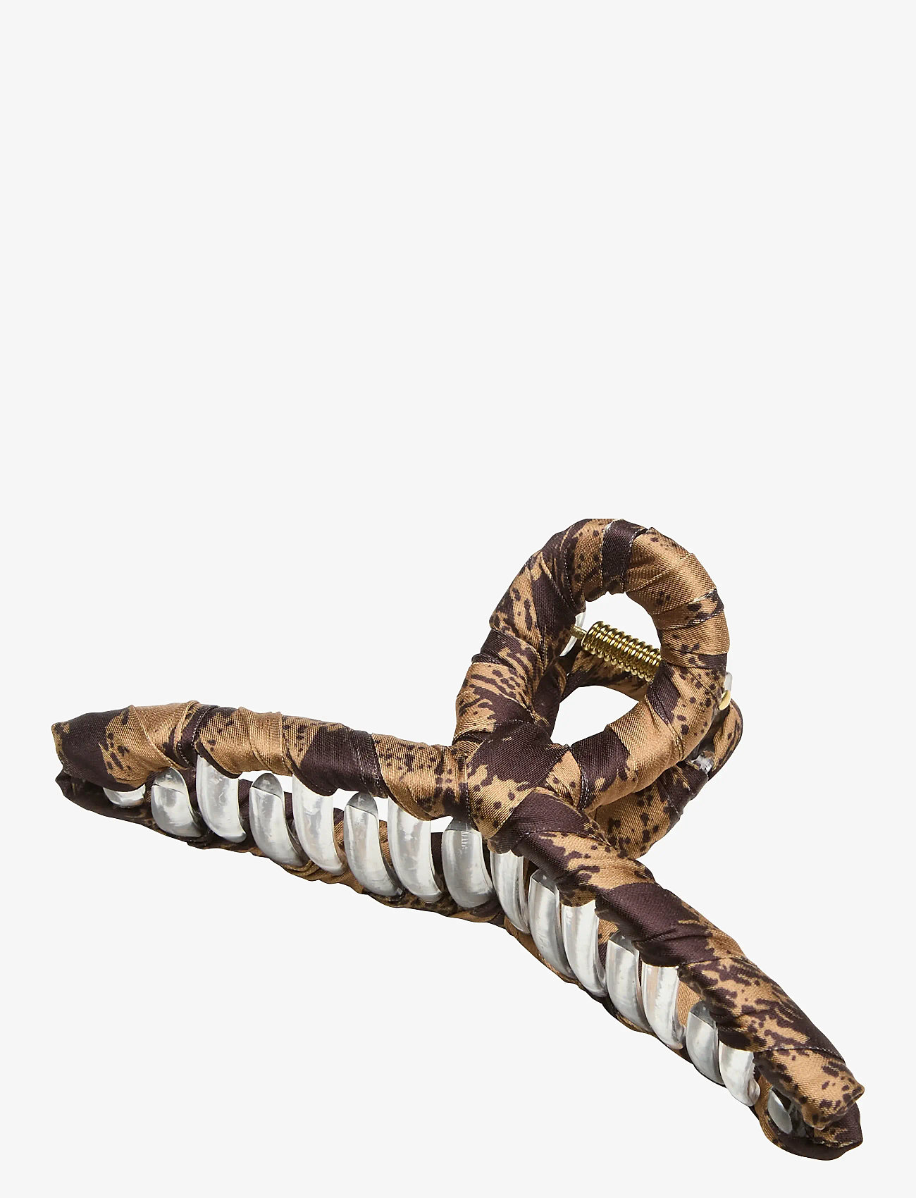 Becksöndergaard - Tigaria Luster Hair Claw - hårklämmor - brown sugar - 0