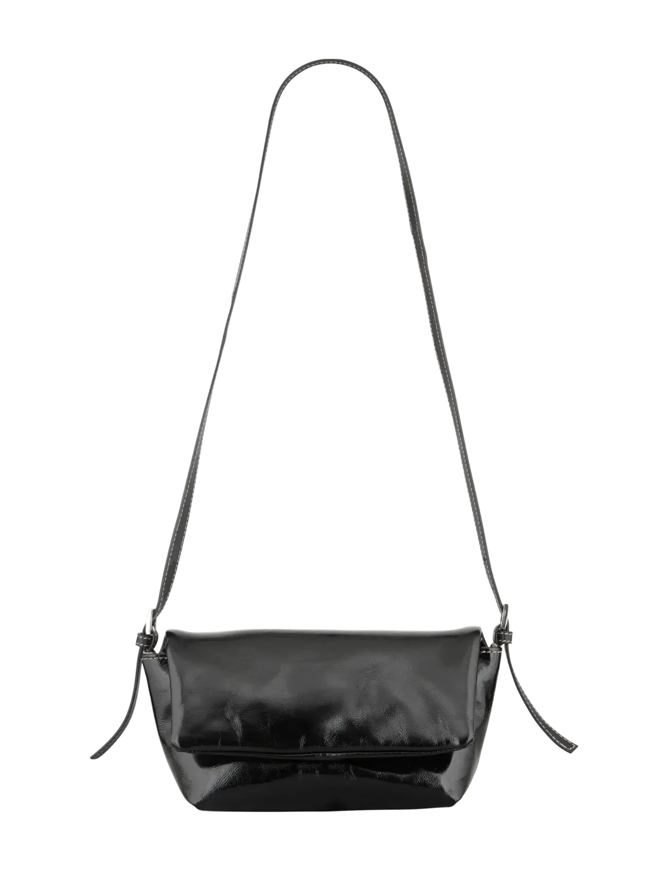 Sheeny Edith Bag - BLACK