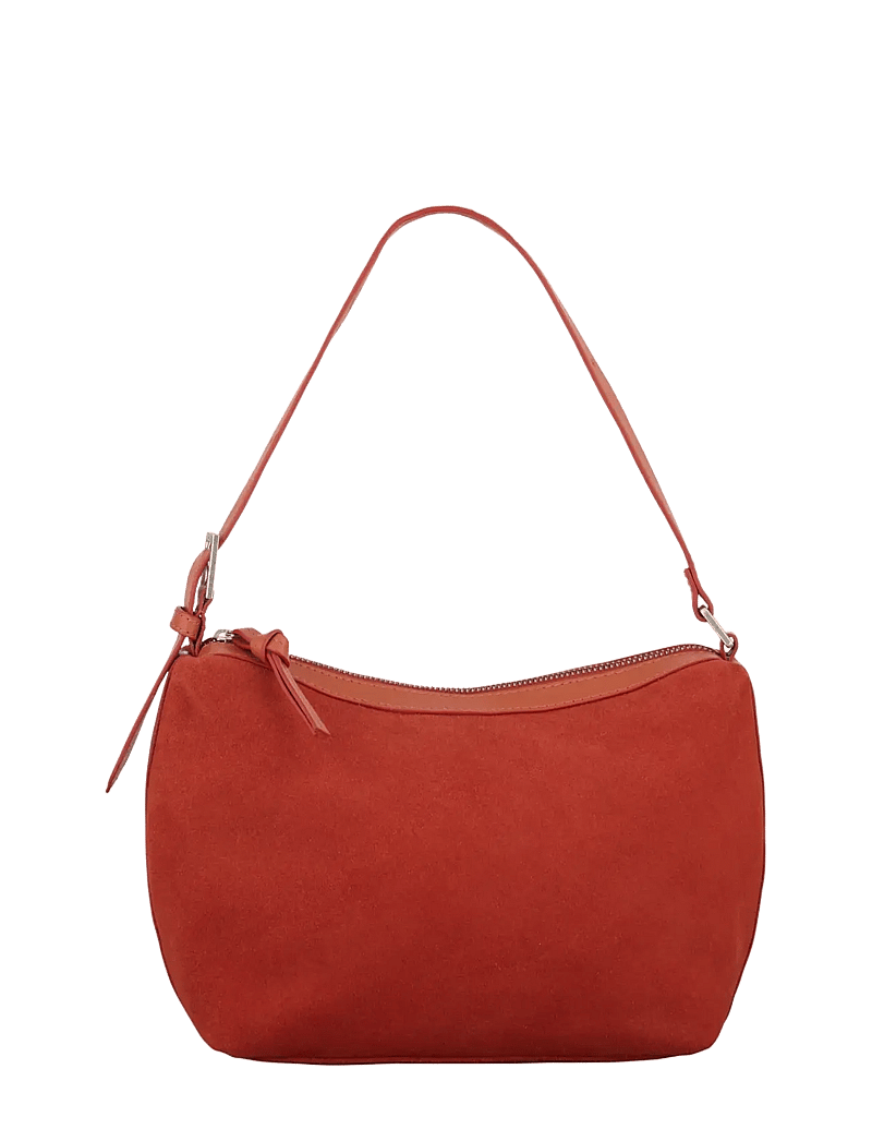 Becksöndergaard - Suede Ginni Small Bag - erityistilaisuudet - rooibos orange - 1
