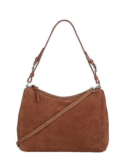 Suede Ginni Medi Bag - Skuldertasker