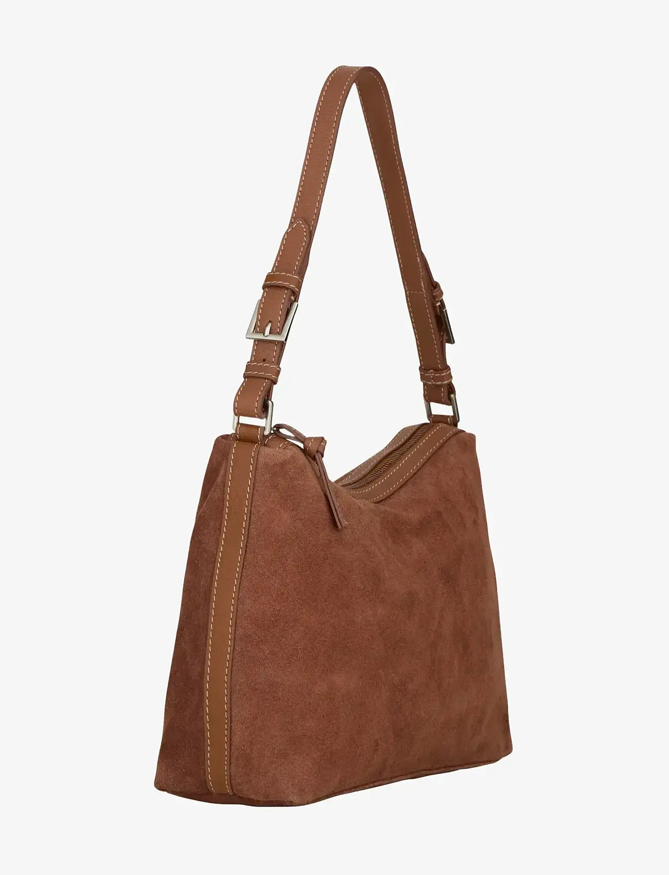 Becksöndergaard - Suede Ginni Medi Bag - speciella tillfällen - brown tortoise shell - 1
