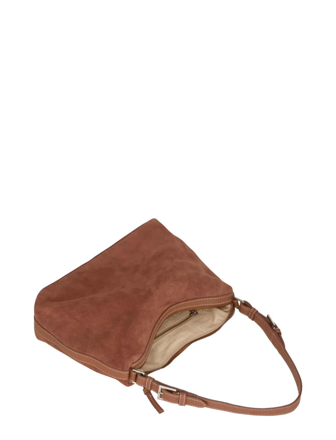 Becksöndergaard - Suede Ginni Medi Bag - modetrends - brown tortoise shell - 2