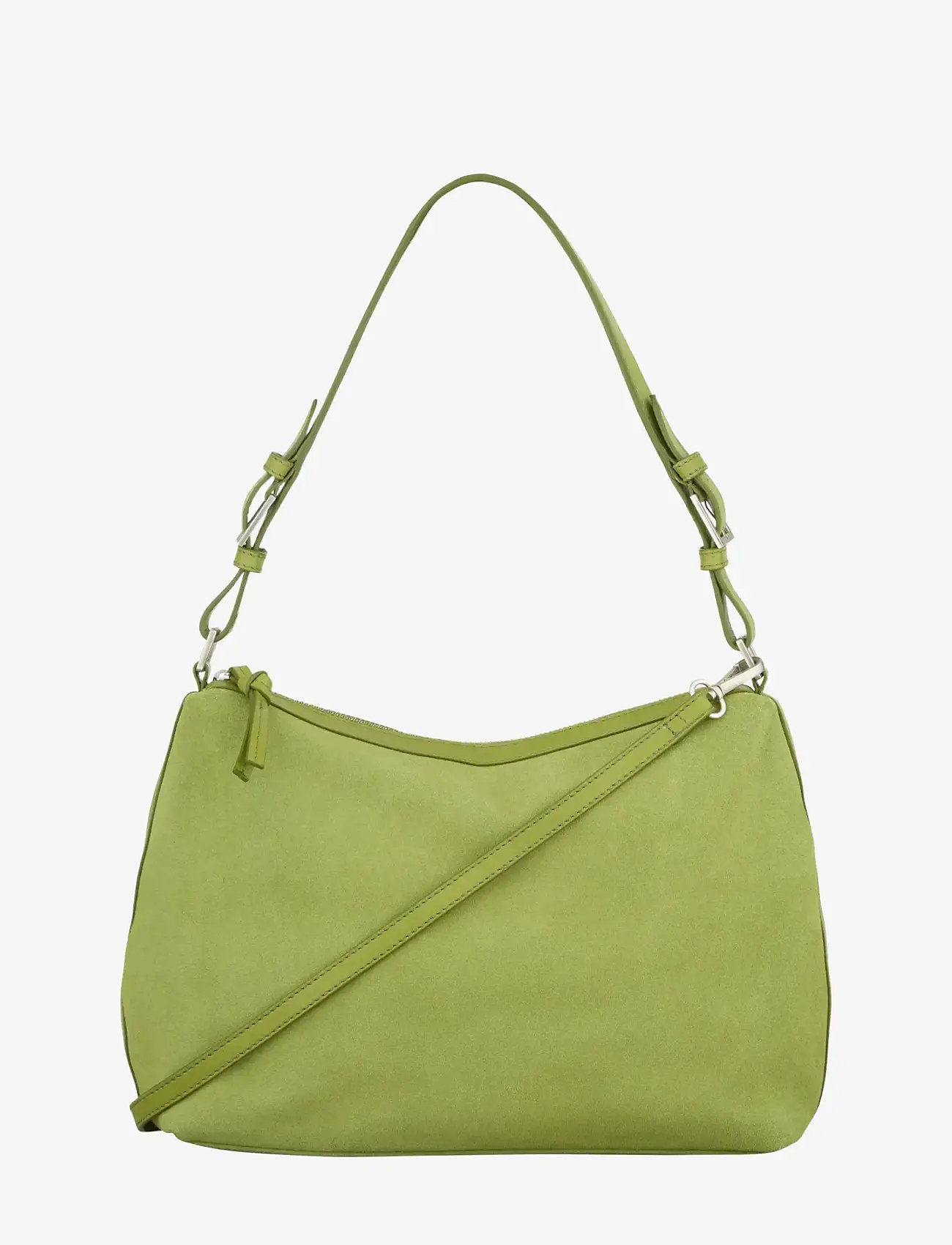 Becksöndergaard - Suede Ginni Medi Bag - motetrender - woodbine green - 1