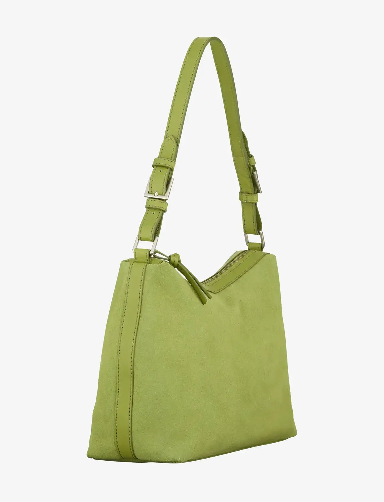 Becksöndergaard - Suede Ginni Medi Bag - motetrender - woodbine green - 2