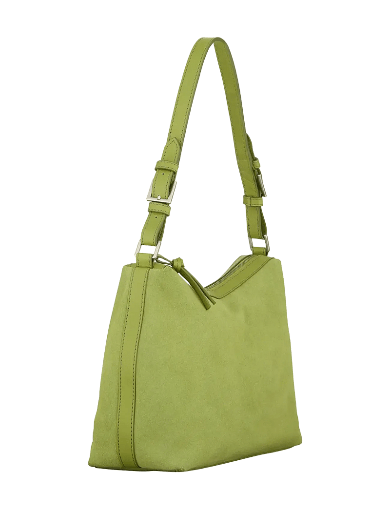 Becksöndergaard - Suede Ginni Medi Bag - motetrender - woodbine green - 2