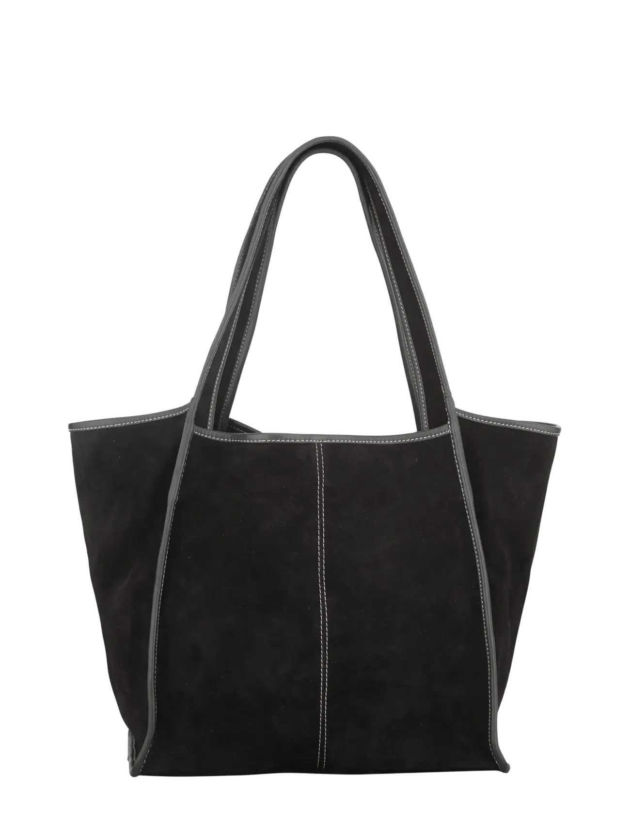 Suede Laurel Bag - BLACK