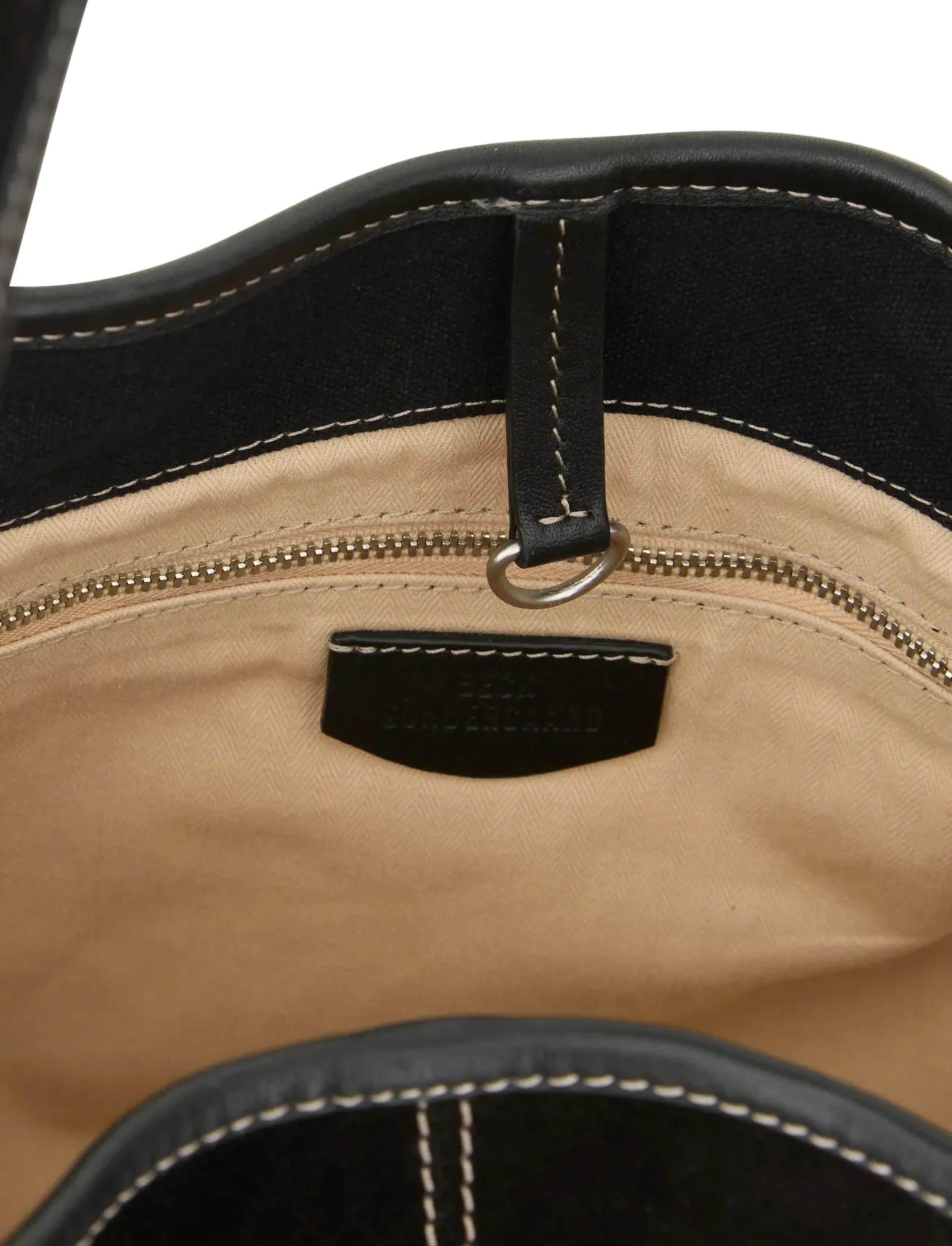 Becksöndergaard - Suede Laurel Bag - shoulder bags - black - 3