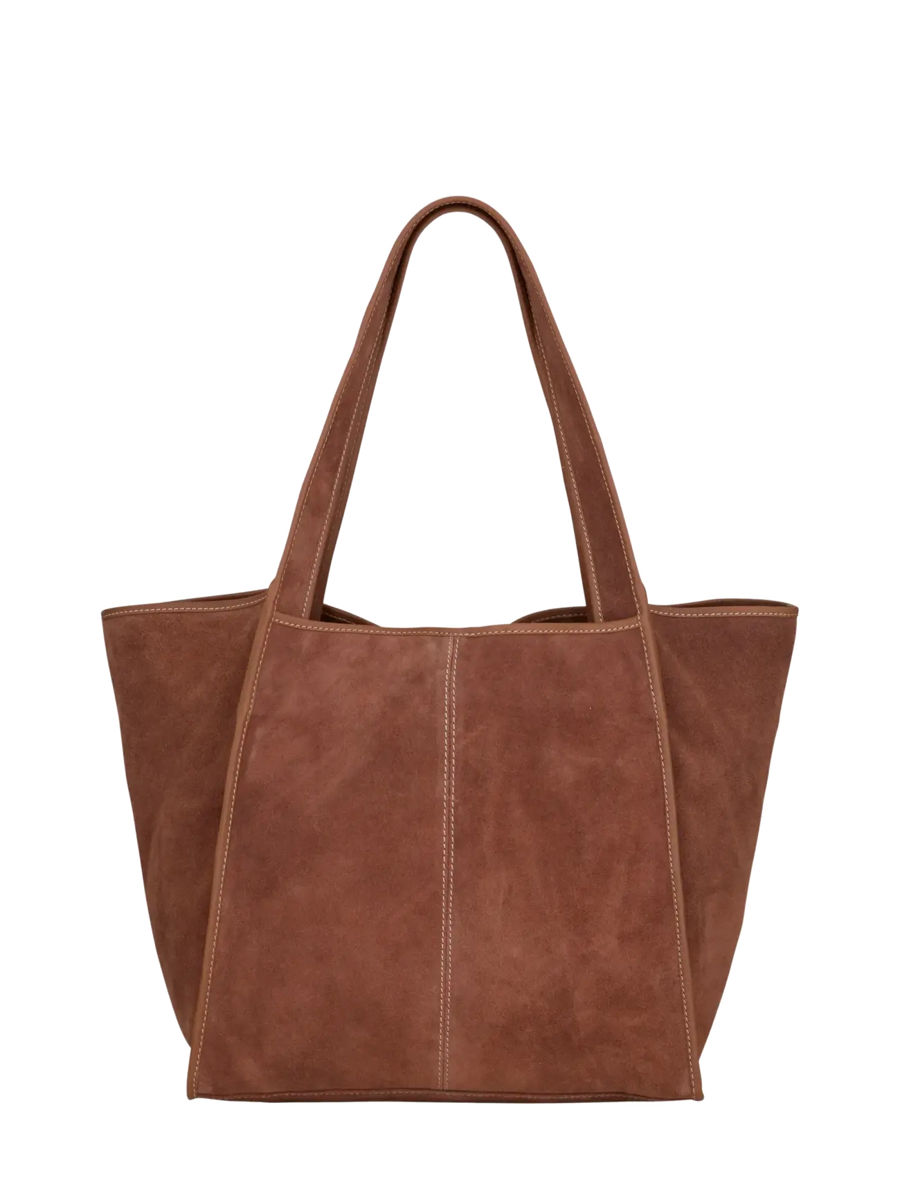 Becksöndergaard Suede Laurel Bag - Skuldertasker - BROWN TORTOISE SHELL / brown