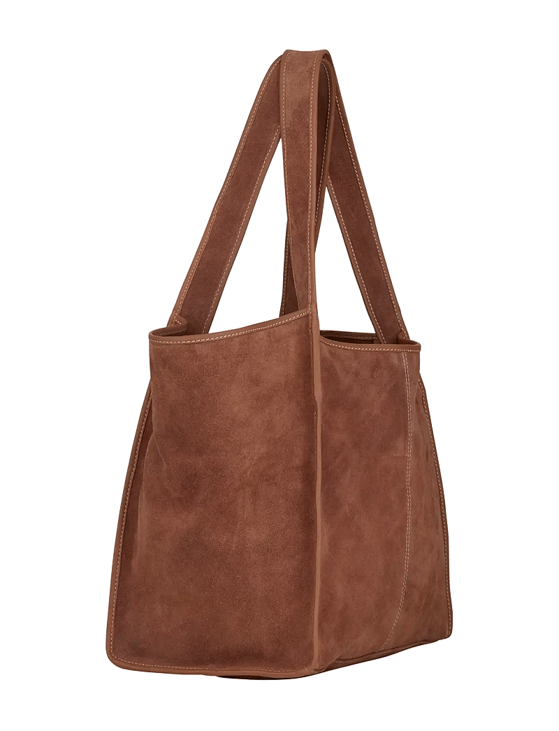 Becksöndergaard - Suede Laurel Bag - speciella tillfällen - brown tortoise shell - 1