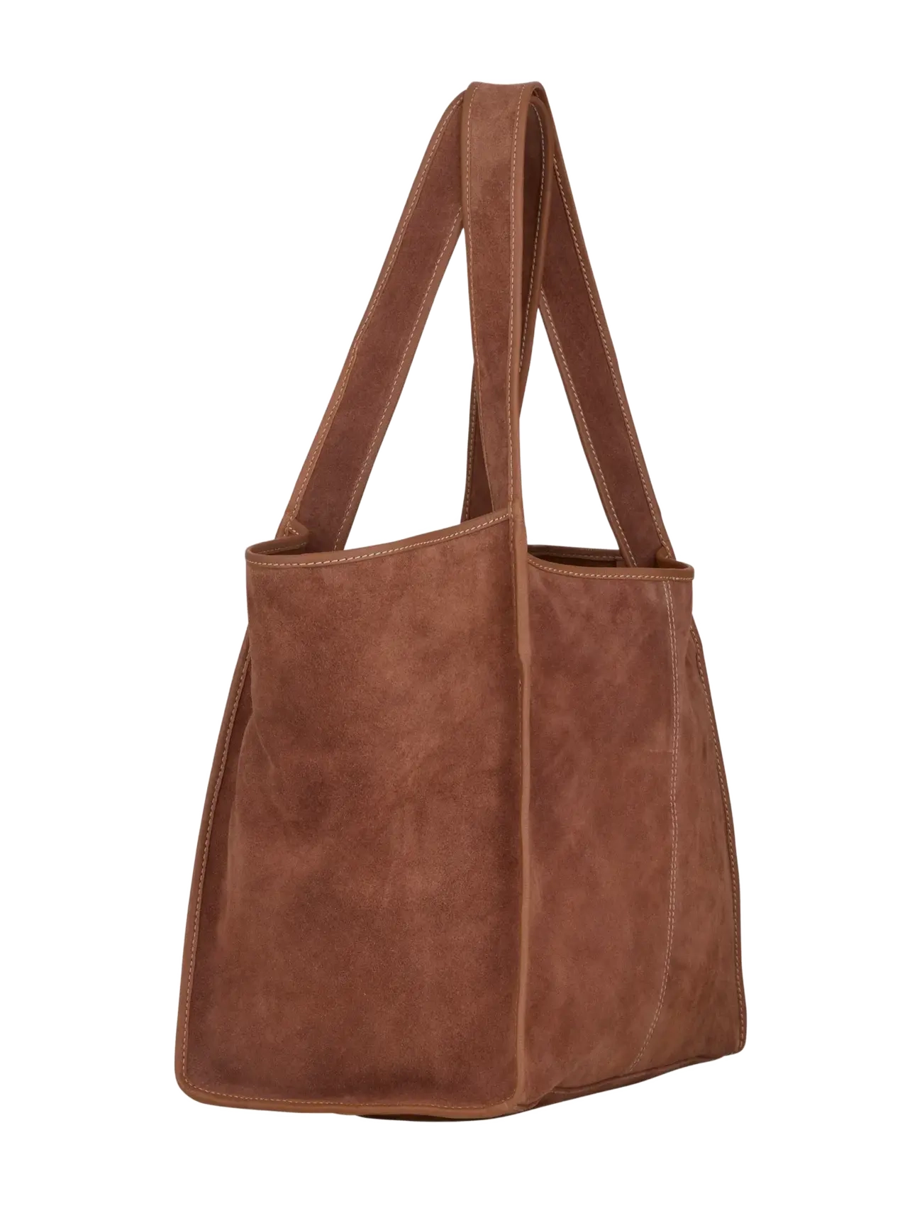 Becksöndergaard - Suede Laurel Bag - odzież imprezowa w cenach outletowych - brown tortoise shell - 1
