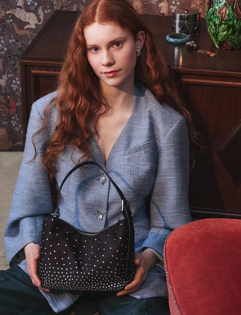 Becksöndergaard - Glimsy Ginni S Bag - erilised sündmused - black - 0