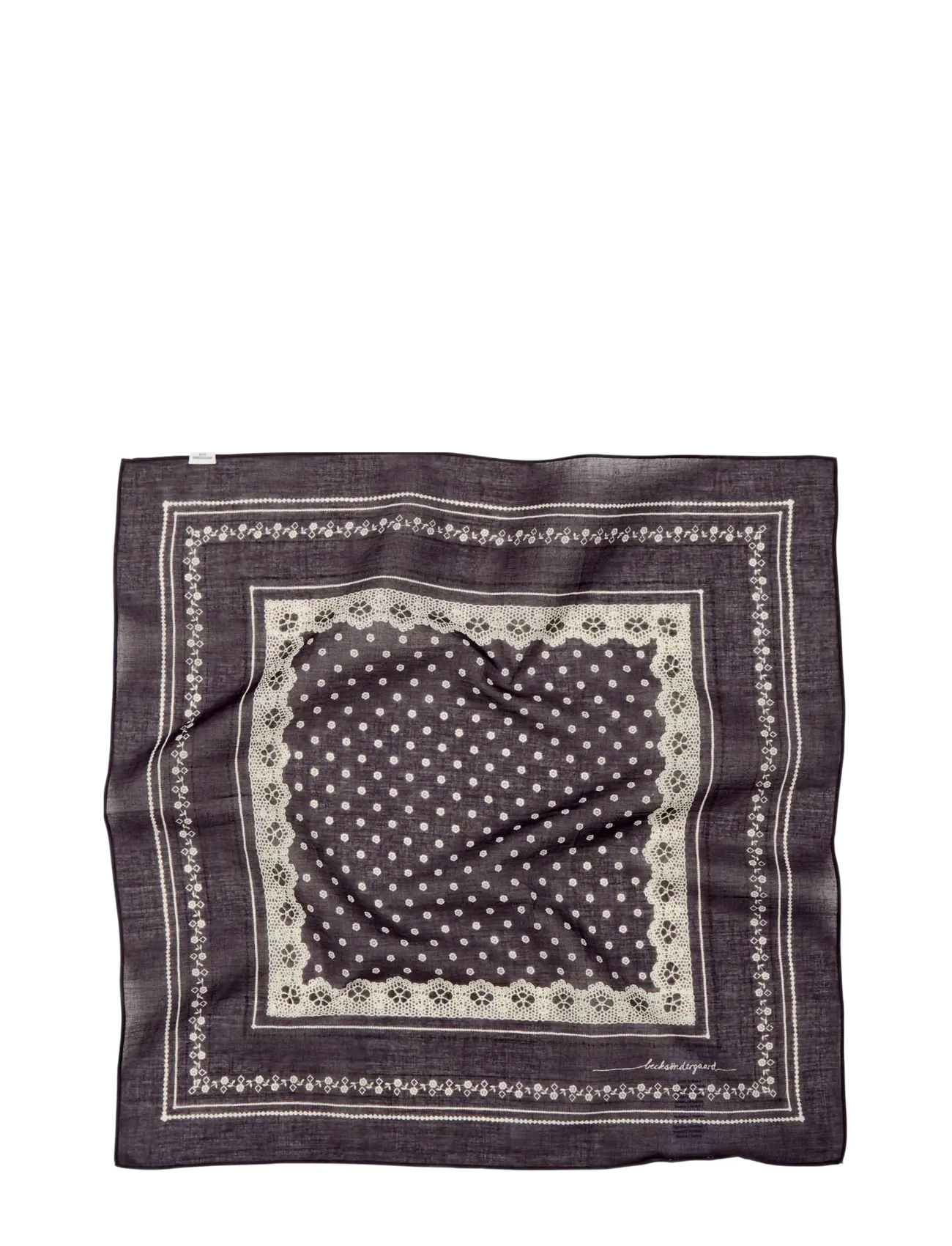 Lacia Cotta Scarf - FORGED IRON GRAY