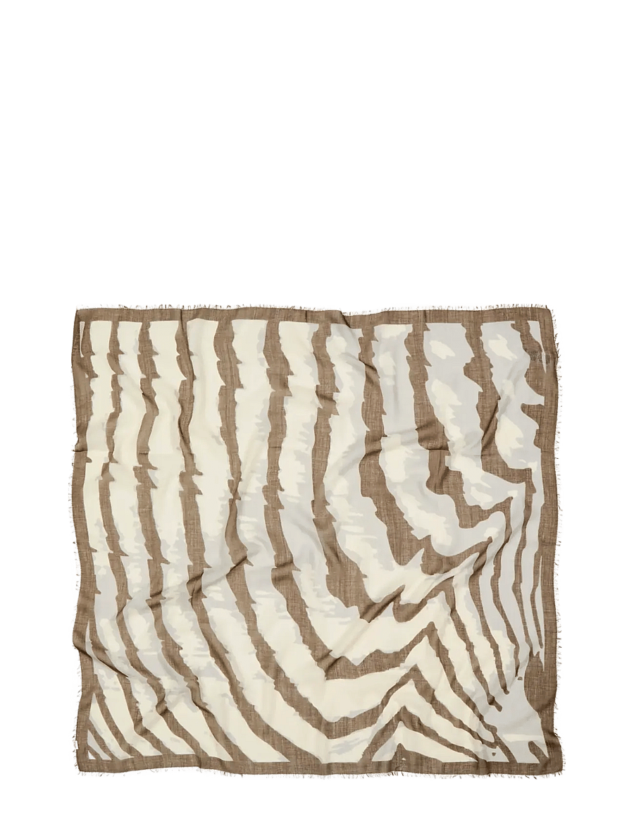 Becksöndergaard - Grafina Siw Scarf - sjalar - pine bark - 0