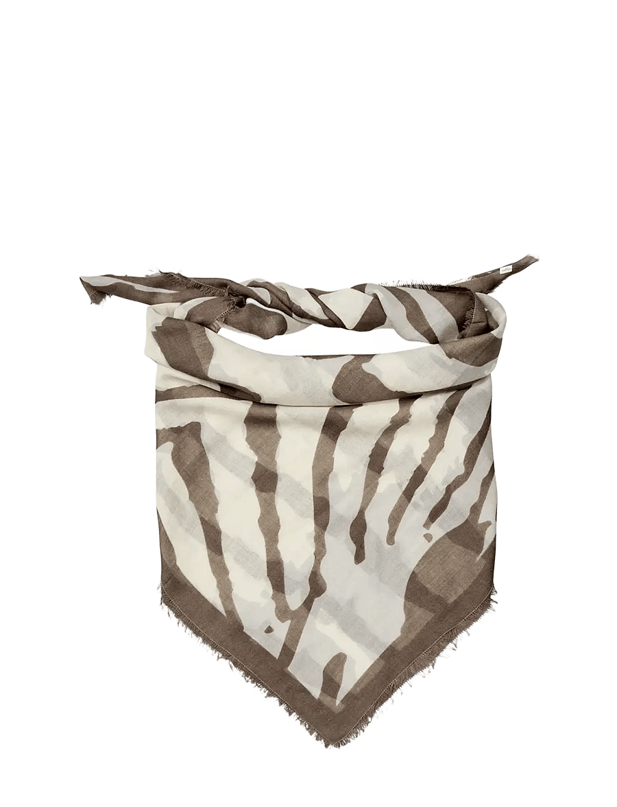 Becksöndergaard - Grafina Siw Scarf - sjalar - pine bark - 1