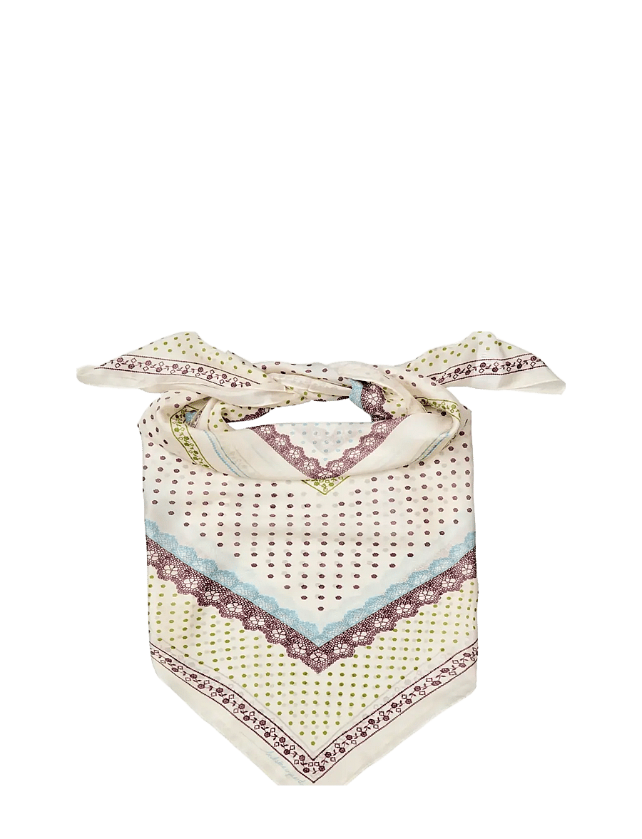 Becksöndergaard - Lacia Tabby Sia Scarf - tynde tørklæder - birch white - 0