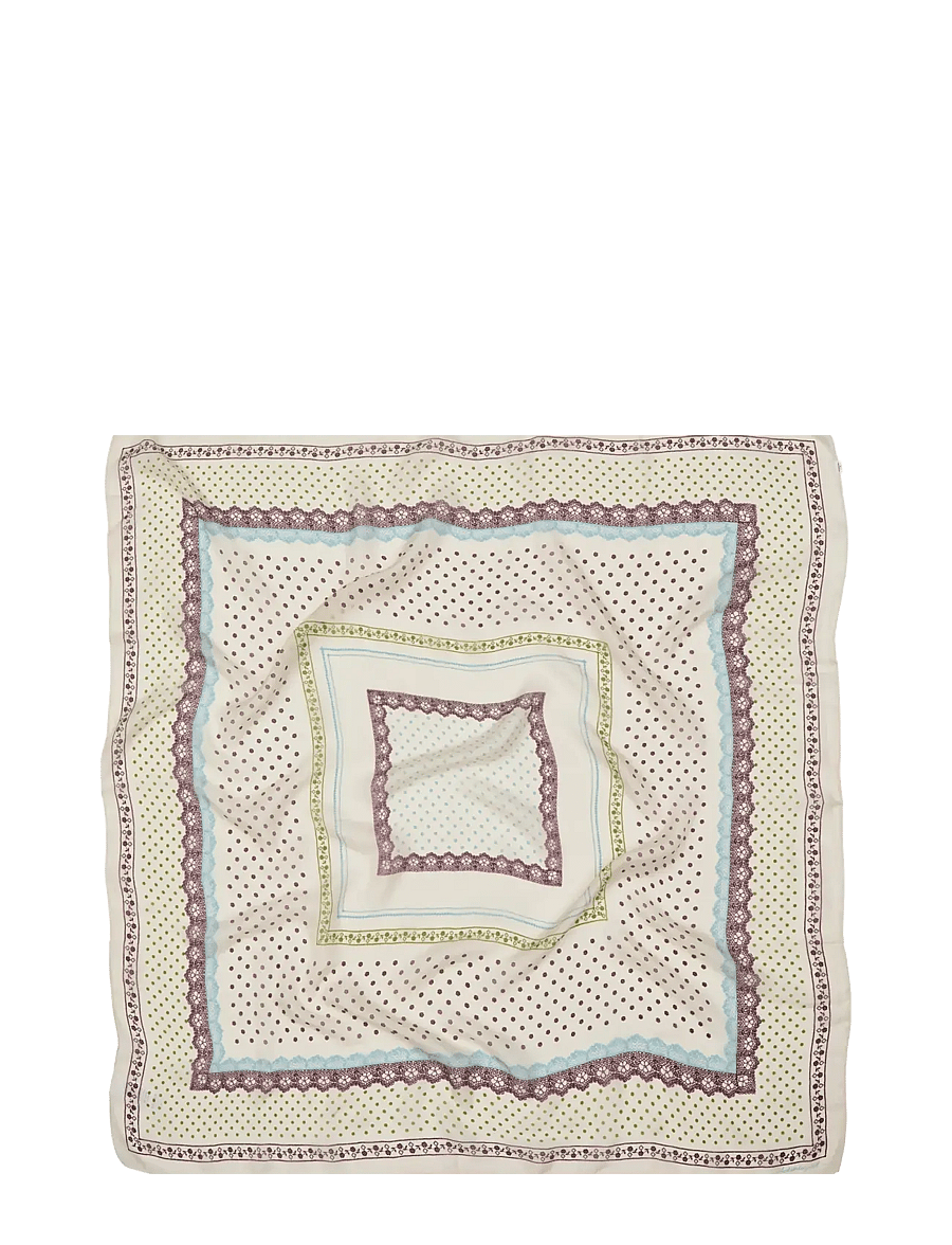 Becksöndergaard - Lacia Tabby Sia Scarf - tynde tørklæder - birch white - 1